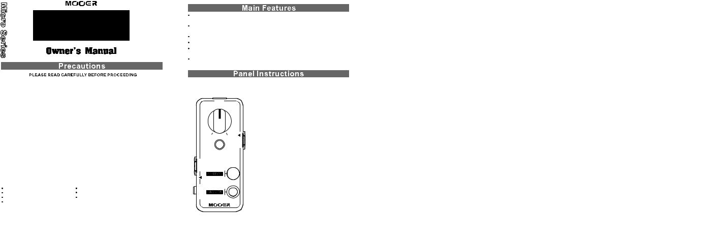 Mooer Audiofile User manual