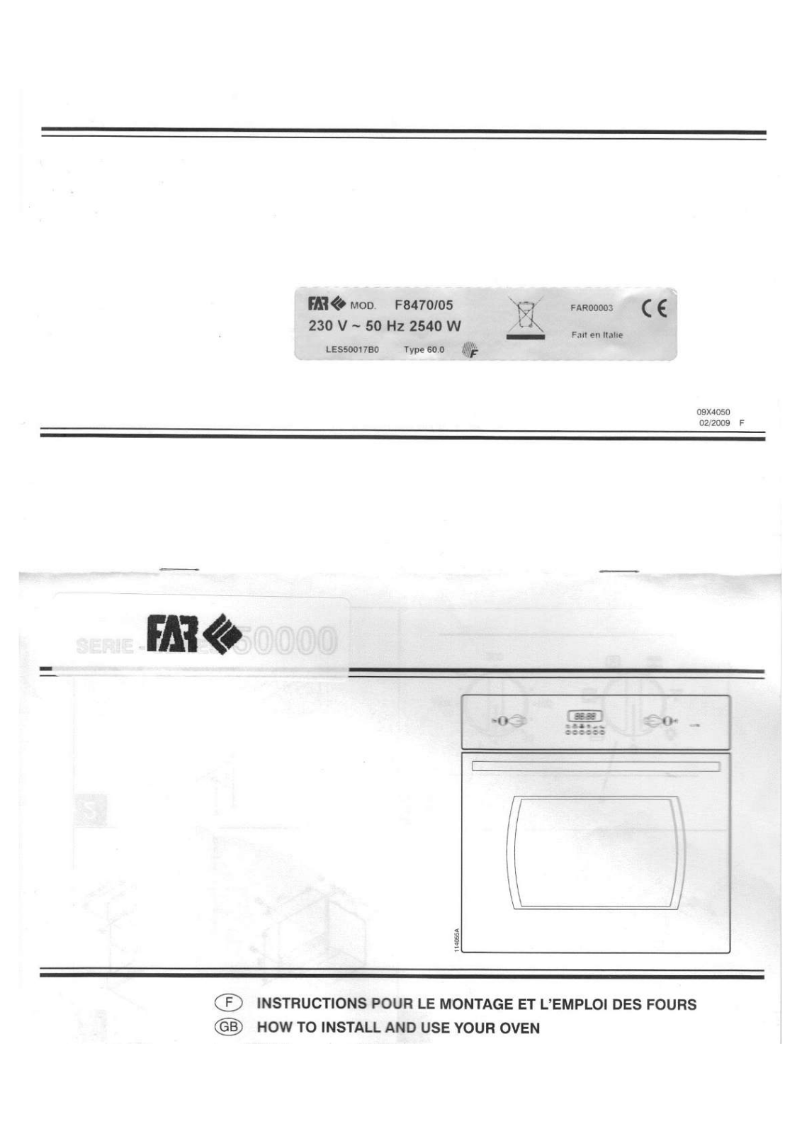 FAR F 8470 User Manual