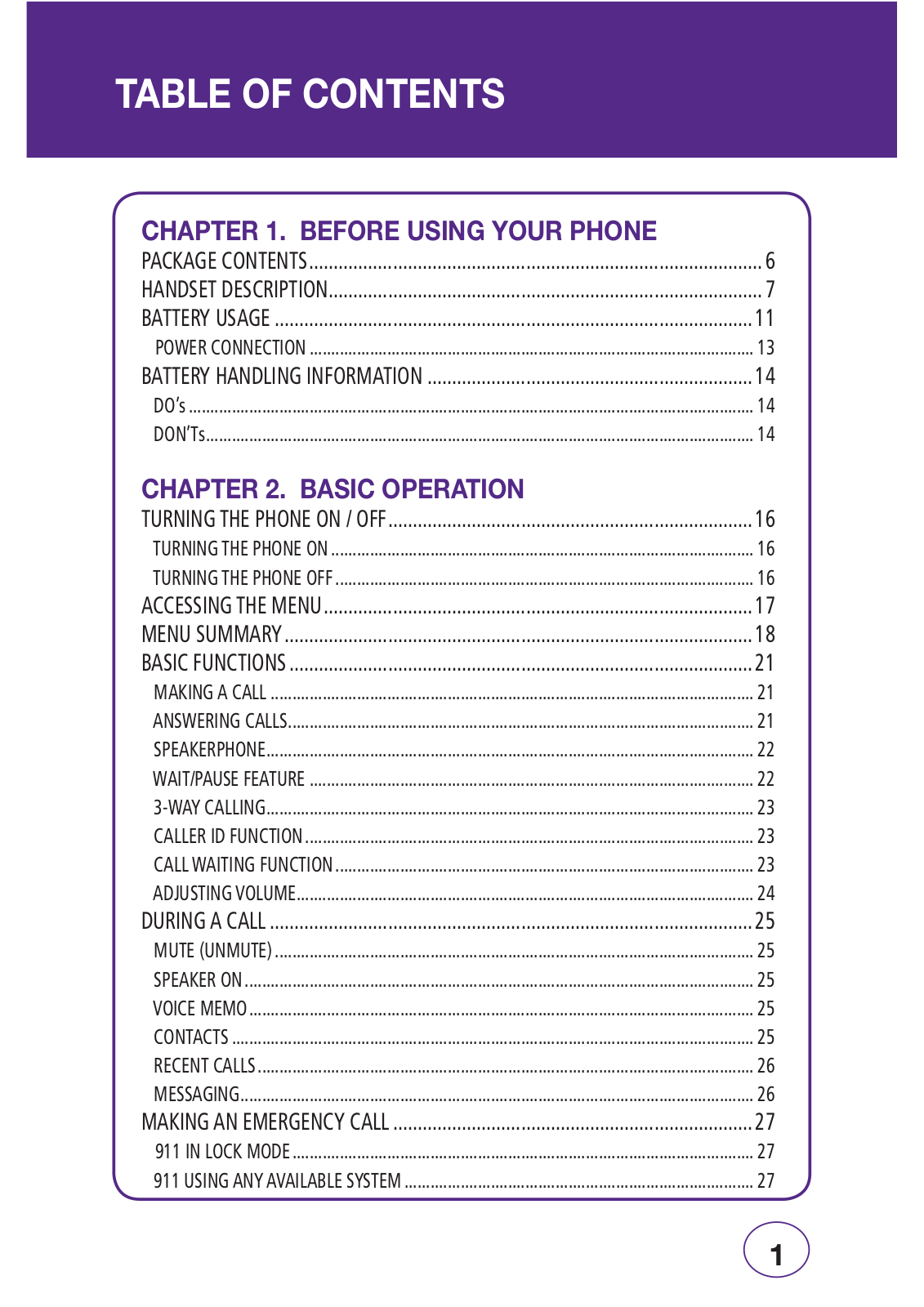 UTStarcom Korea Technologies CDM1450 Users Manual