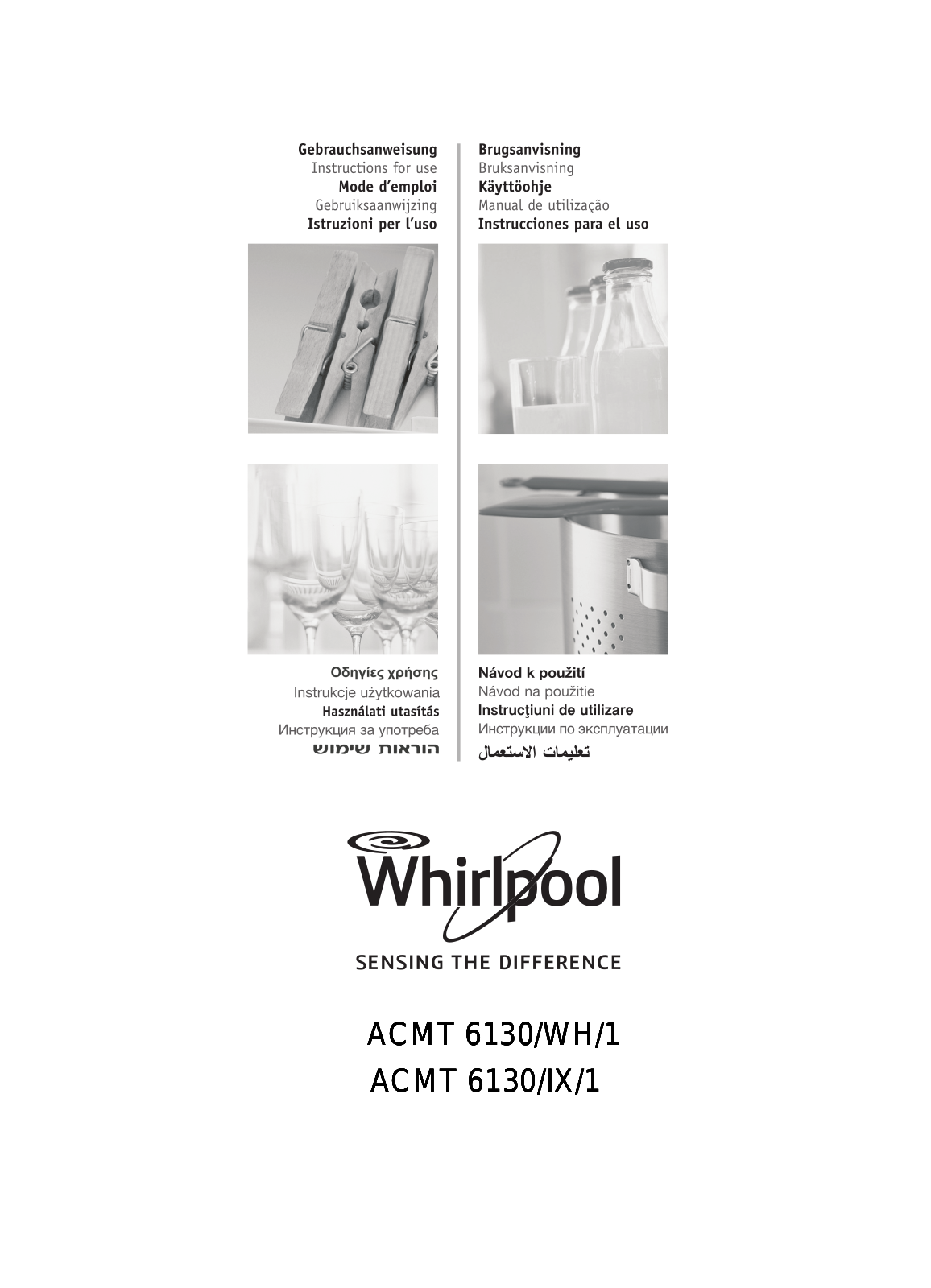 WHIRLPOOL ACMT 6130/WH/1 User Manual
