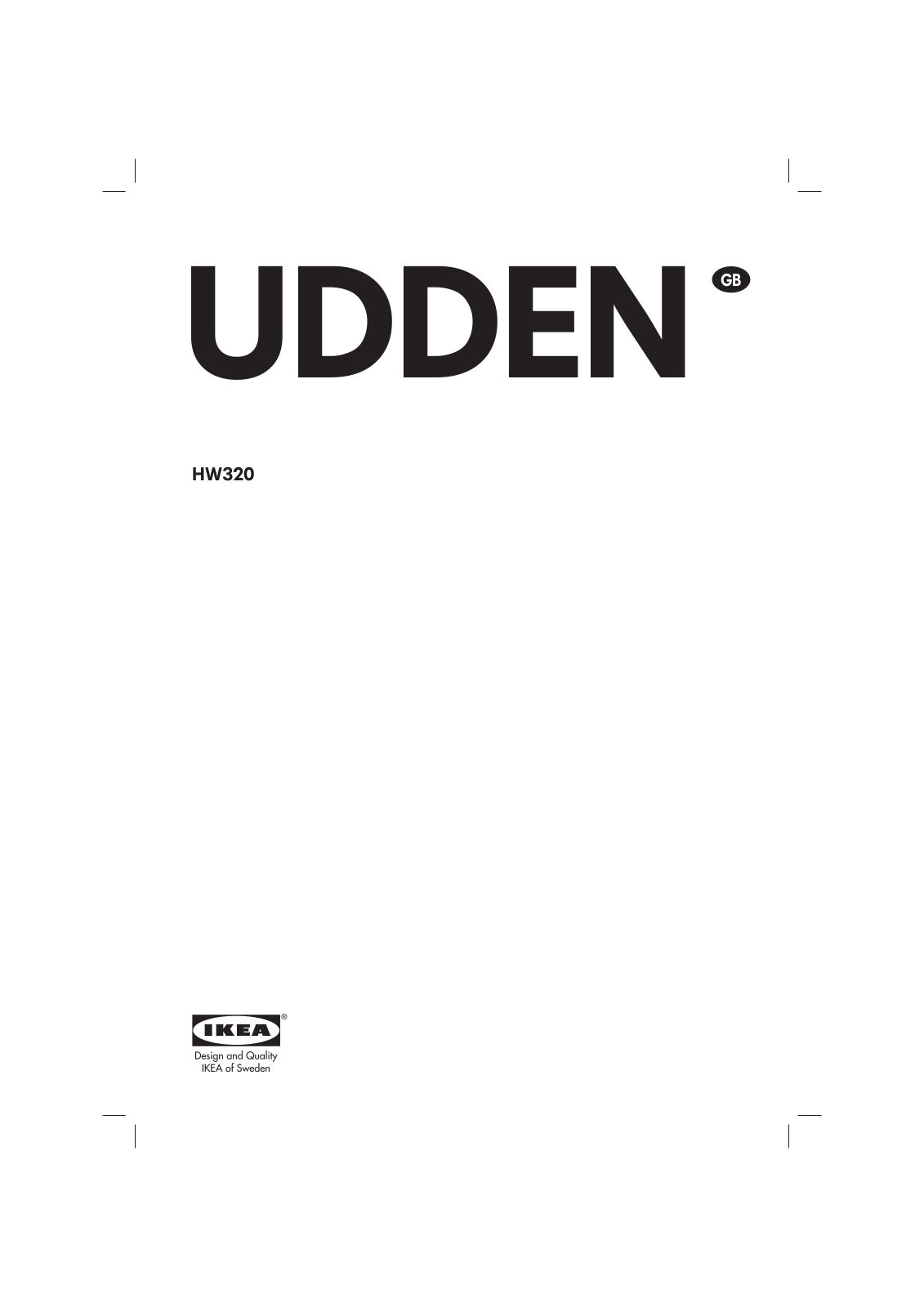 IKEA HD U10 S User Manual