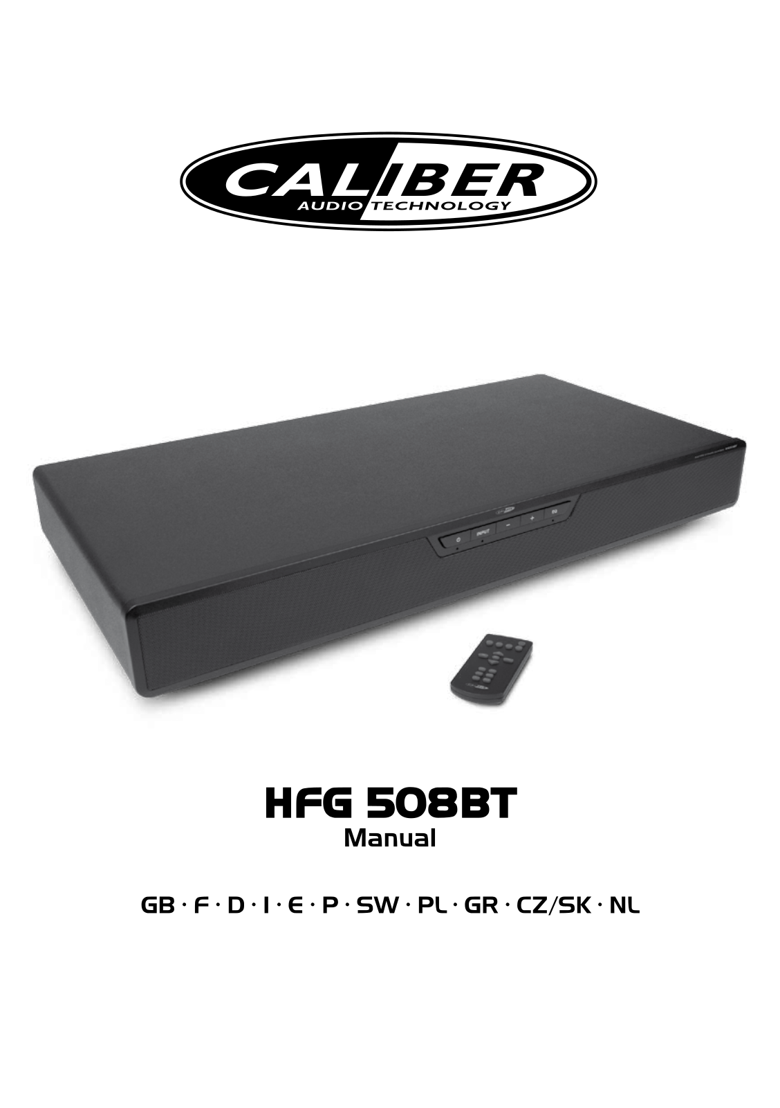 Caliber Audio Technology HFG 508BT User guide