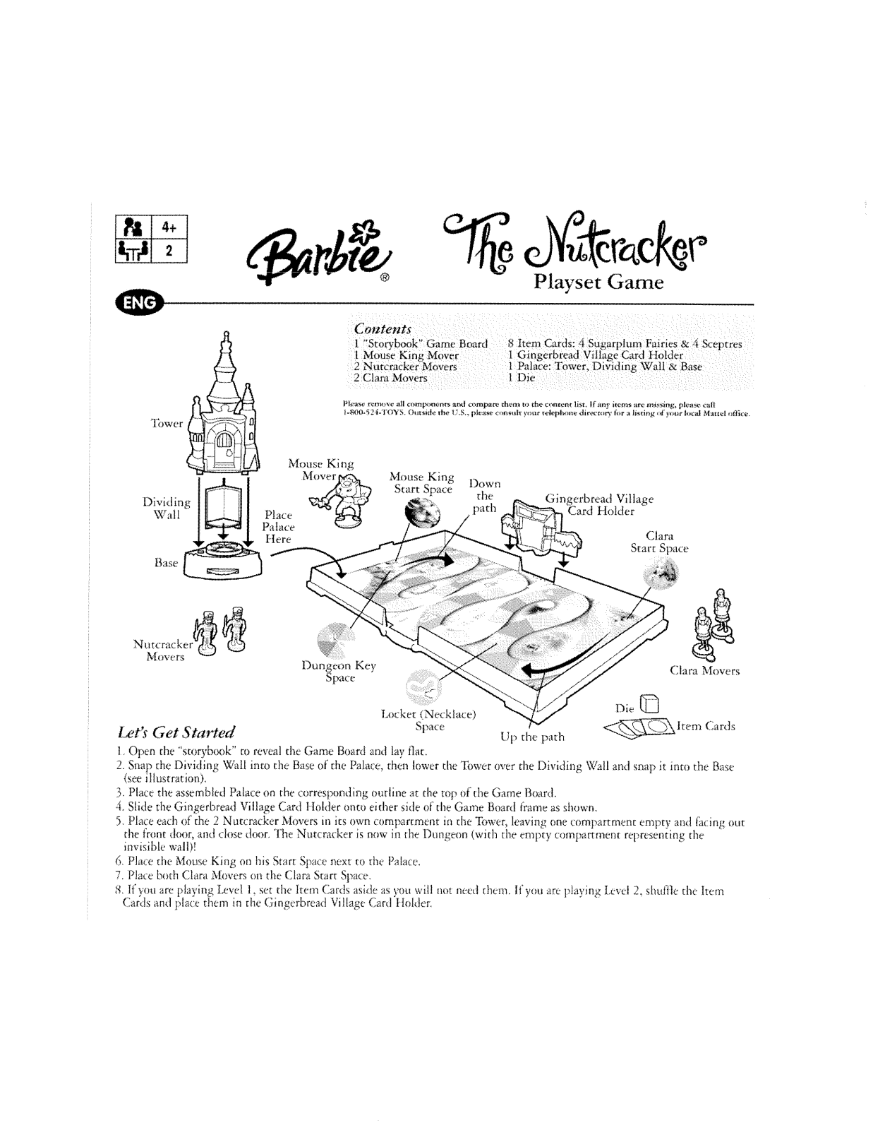 Fisher-Price C0230 Instruction Sheet