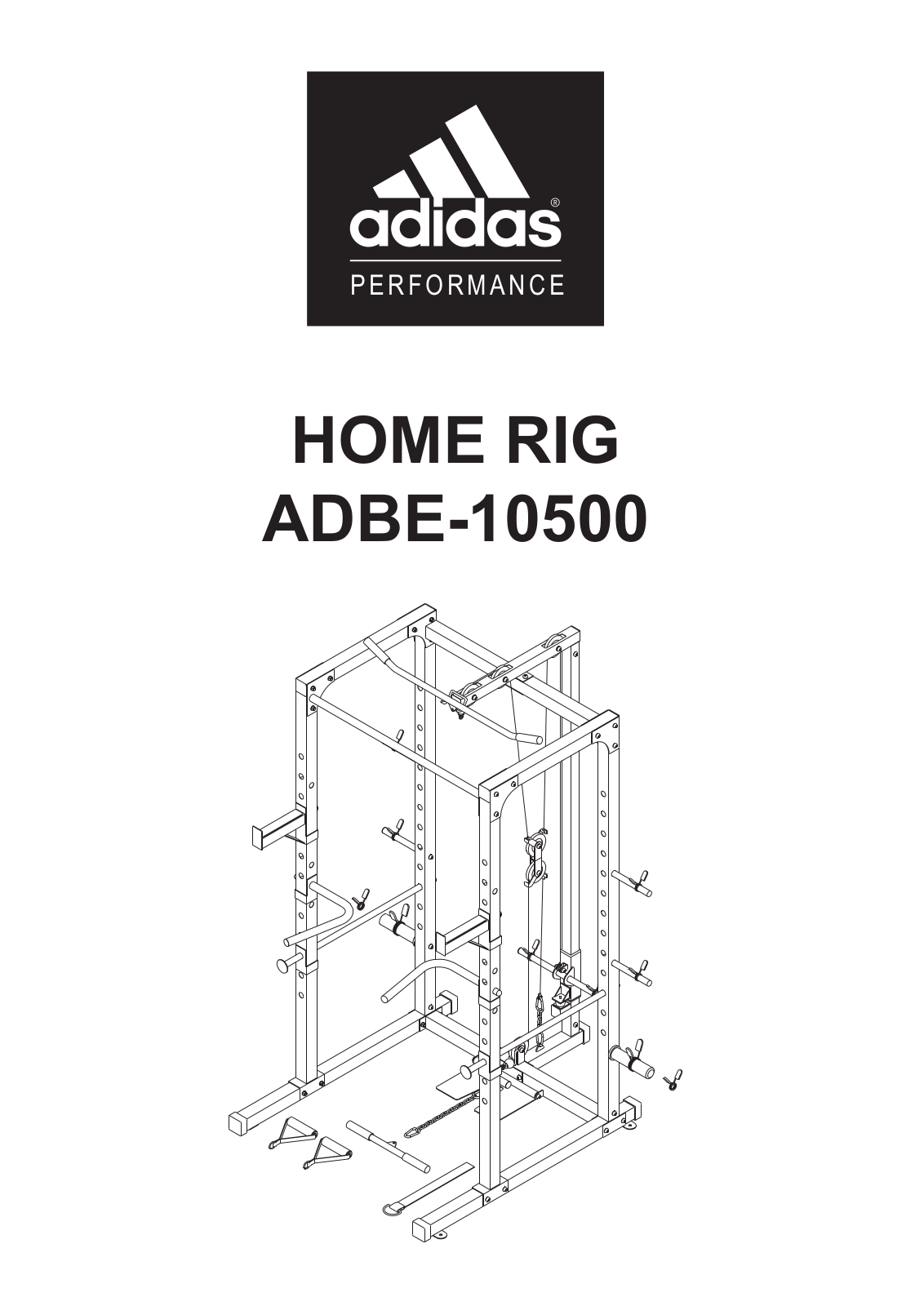 Adidas ADBE-10500 Instruction manual