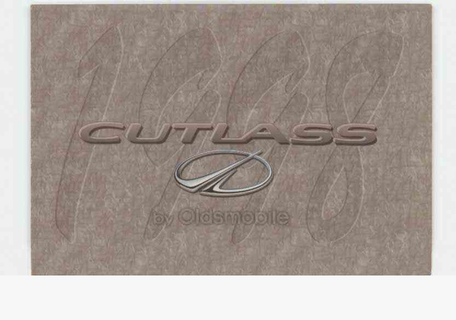 Oldsmobile Cutlass 1998 Owner's Manual