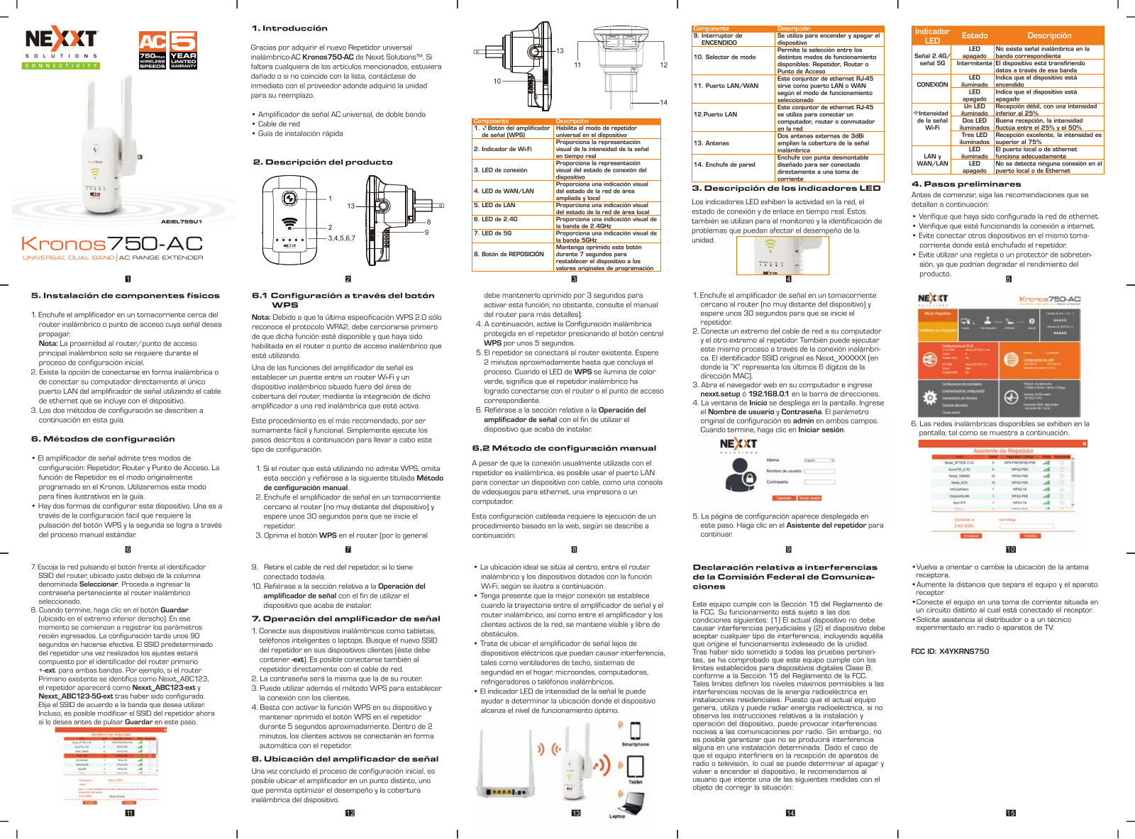 NEXXT SOLUTIONS KRNS750 User Manual