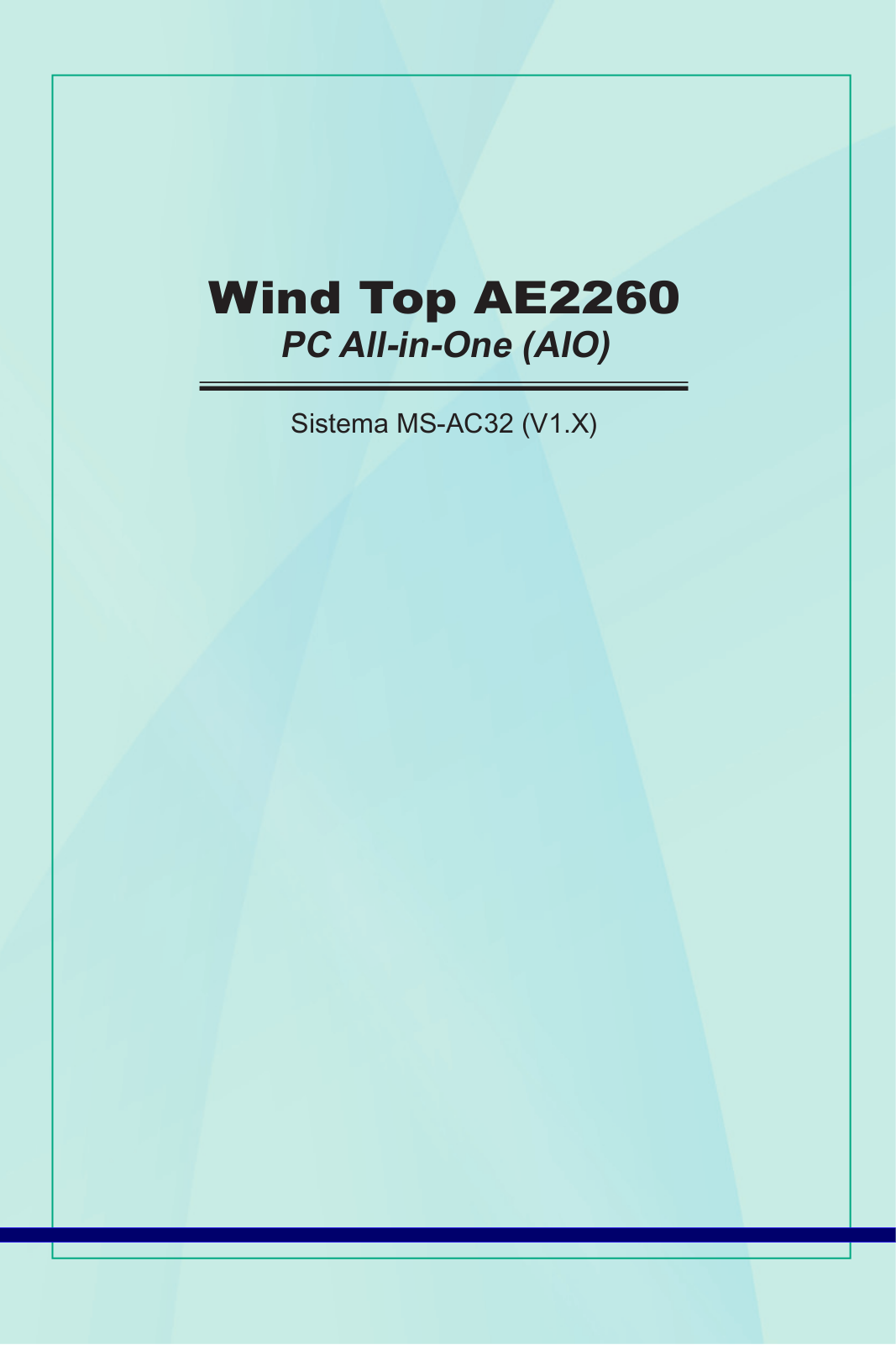 Msi WIND TOP AE2260 User Manual