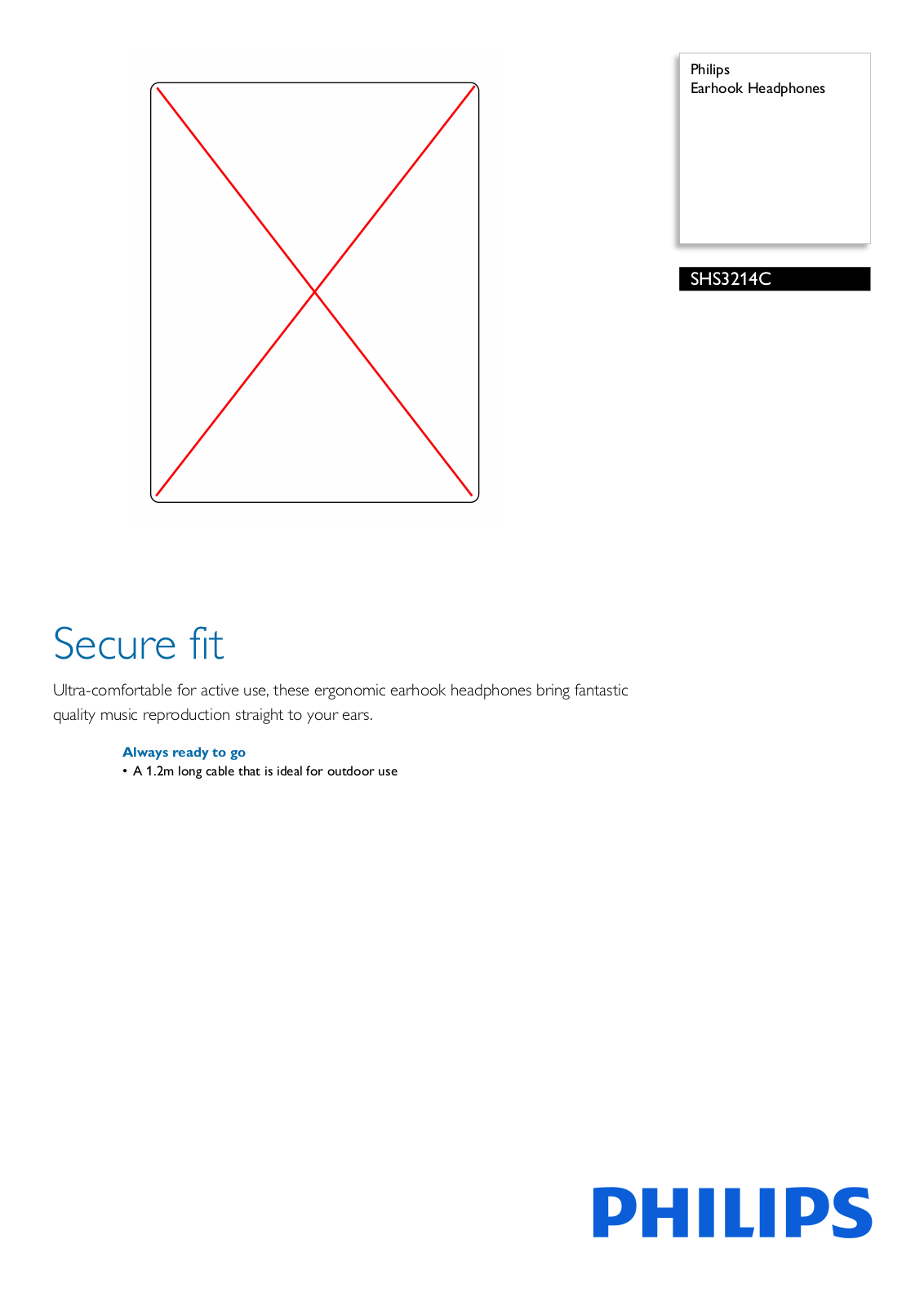 Philips SHS3214C-28 User Manual