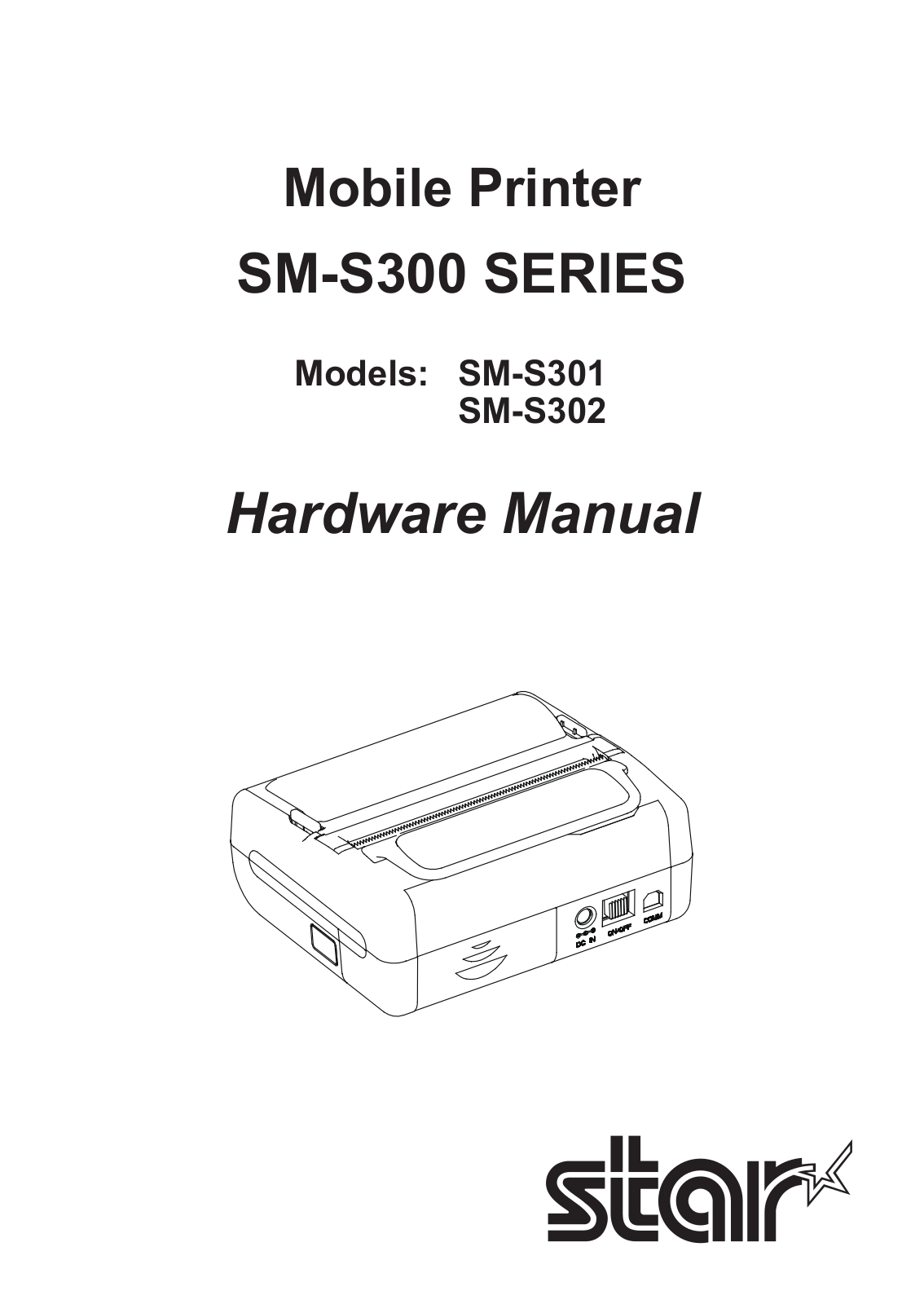 Star SM-S301, SM-S302 Hardware Manual