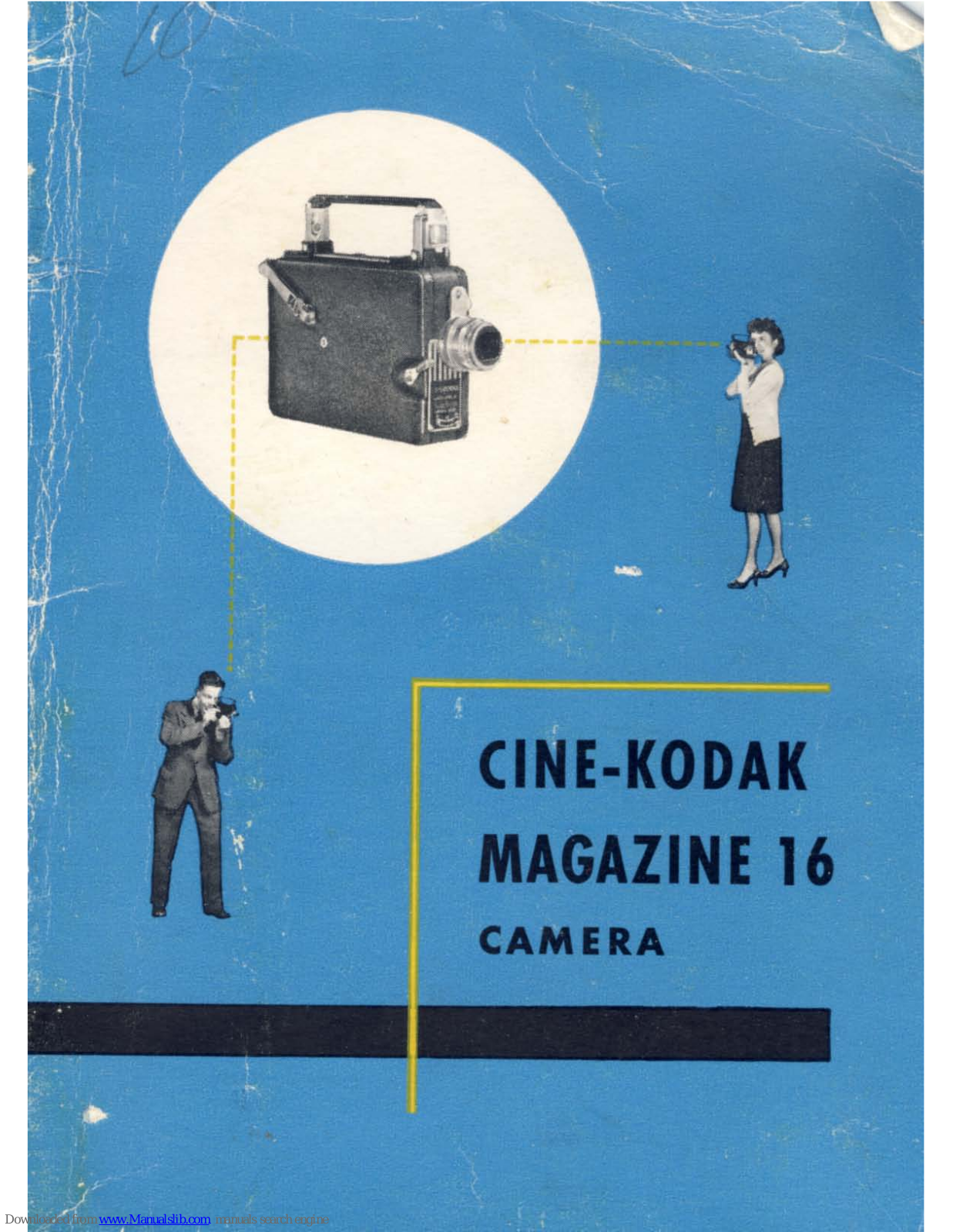 Kodak Cine-Kodak Magazine 16 Operating Instructions Manual