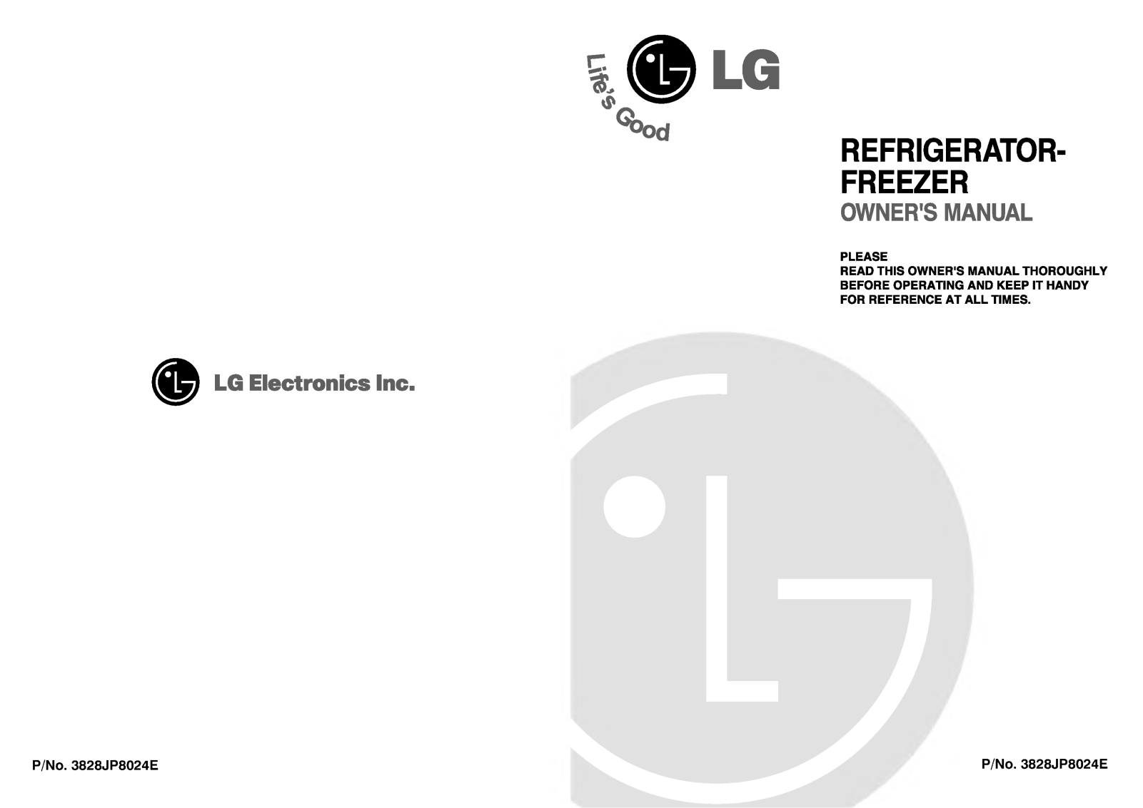 LG GN-U192SL User Manual