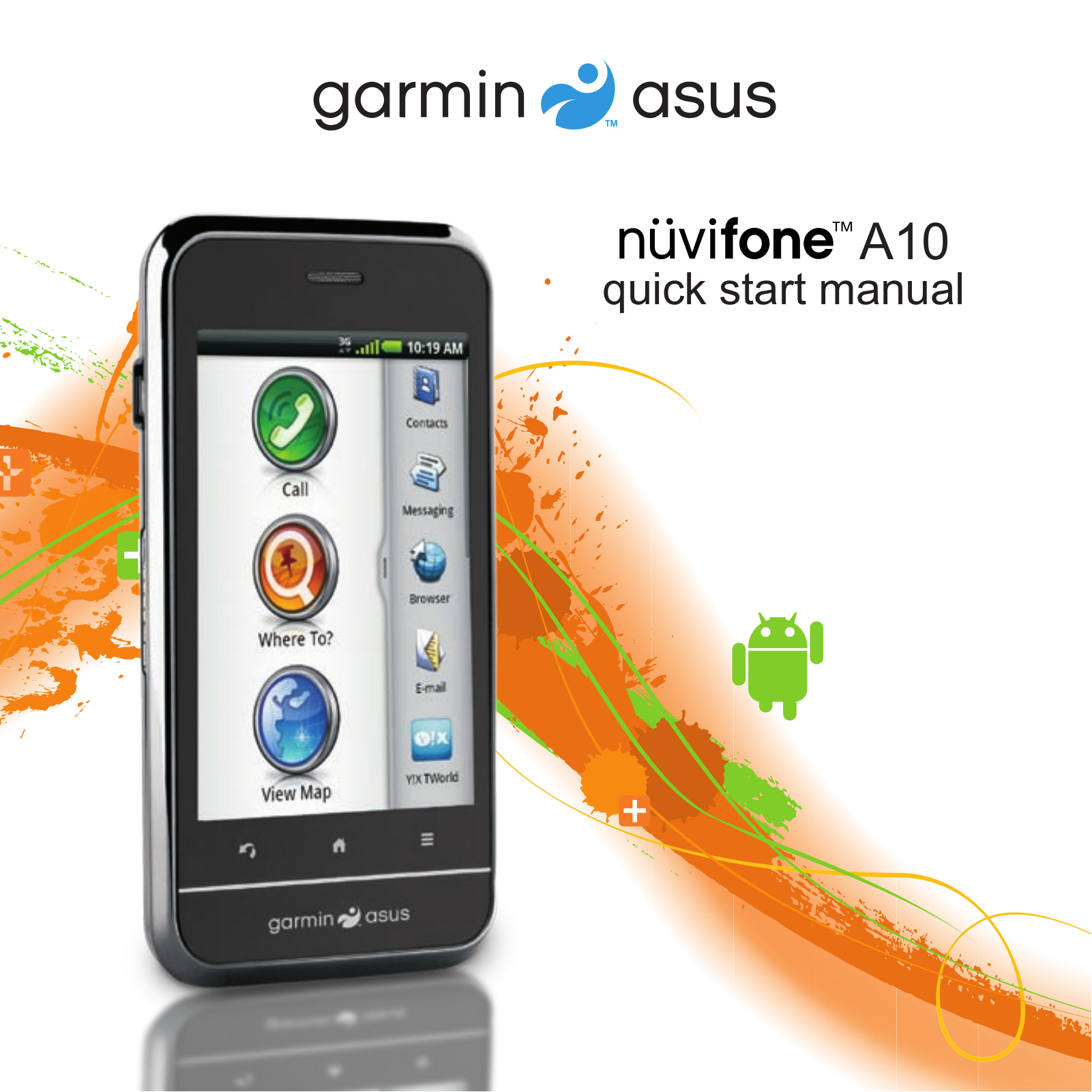 Garmin Nuvifone A10 Quick Start Guide