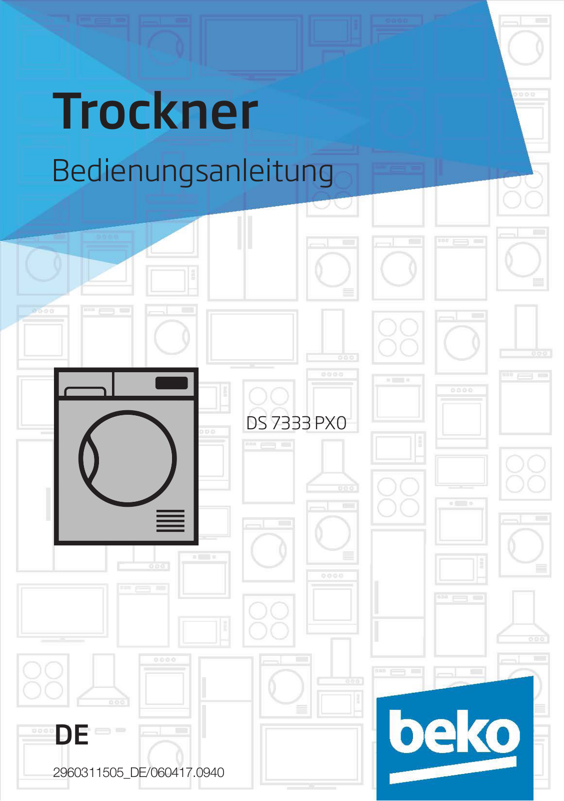 Beko DS 7333 PX0 operation manual