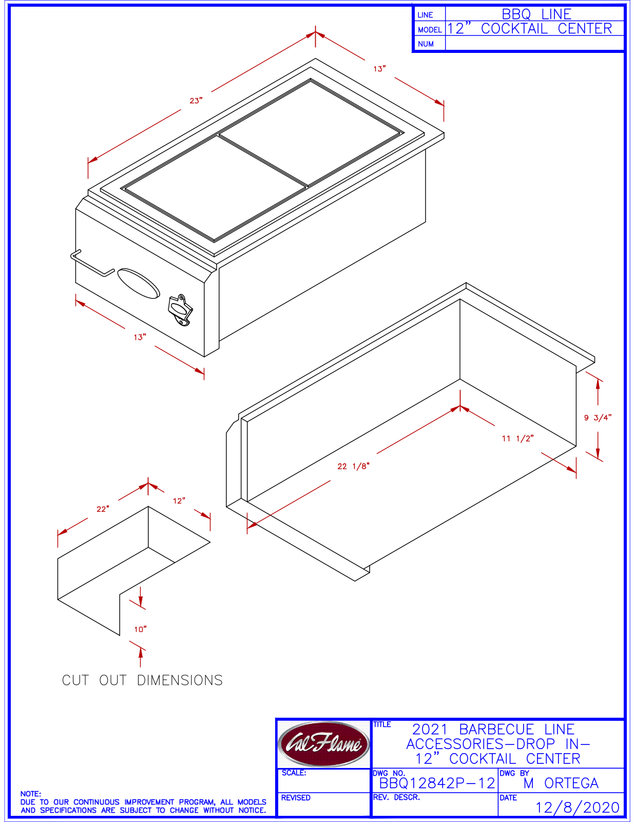 Cal Flame FMN1023 Specifications - ManualMachine.com