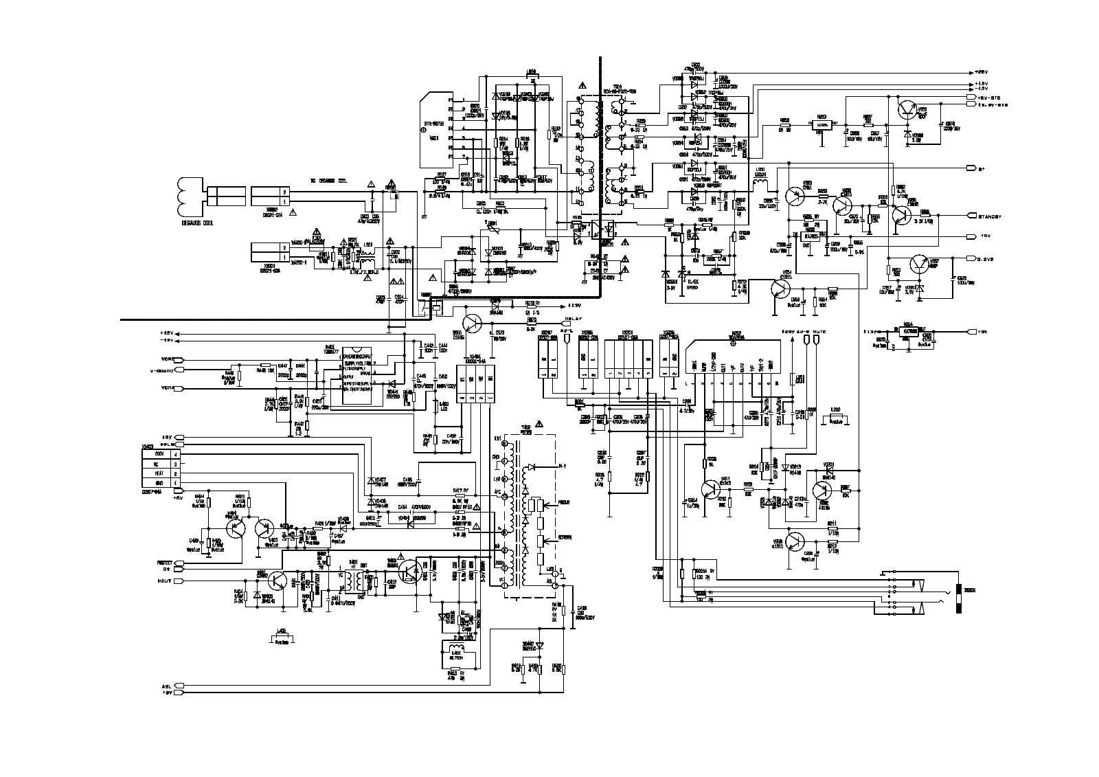 KONKA K14TK208A, K21TK210A, KP15TK308Q, KP21TK202A3 Schematic