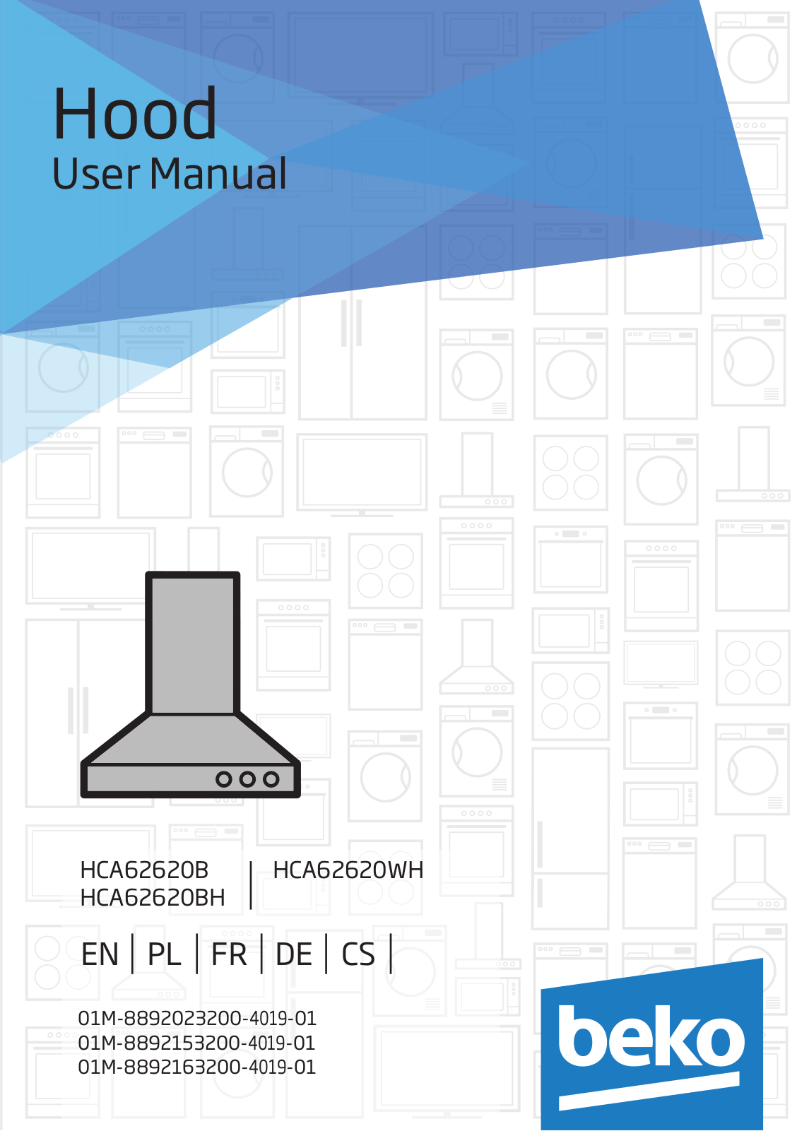 BEKO HCA62620B, HCA62620BH, HCA62620WH operation manual