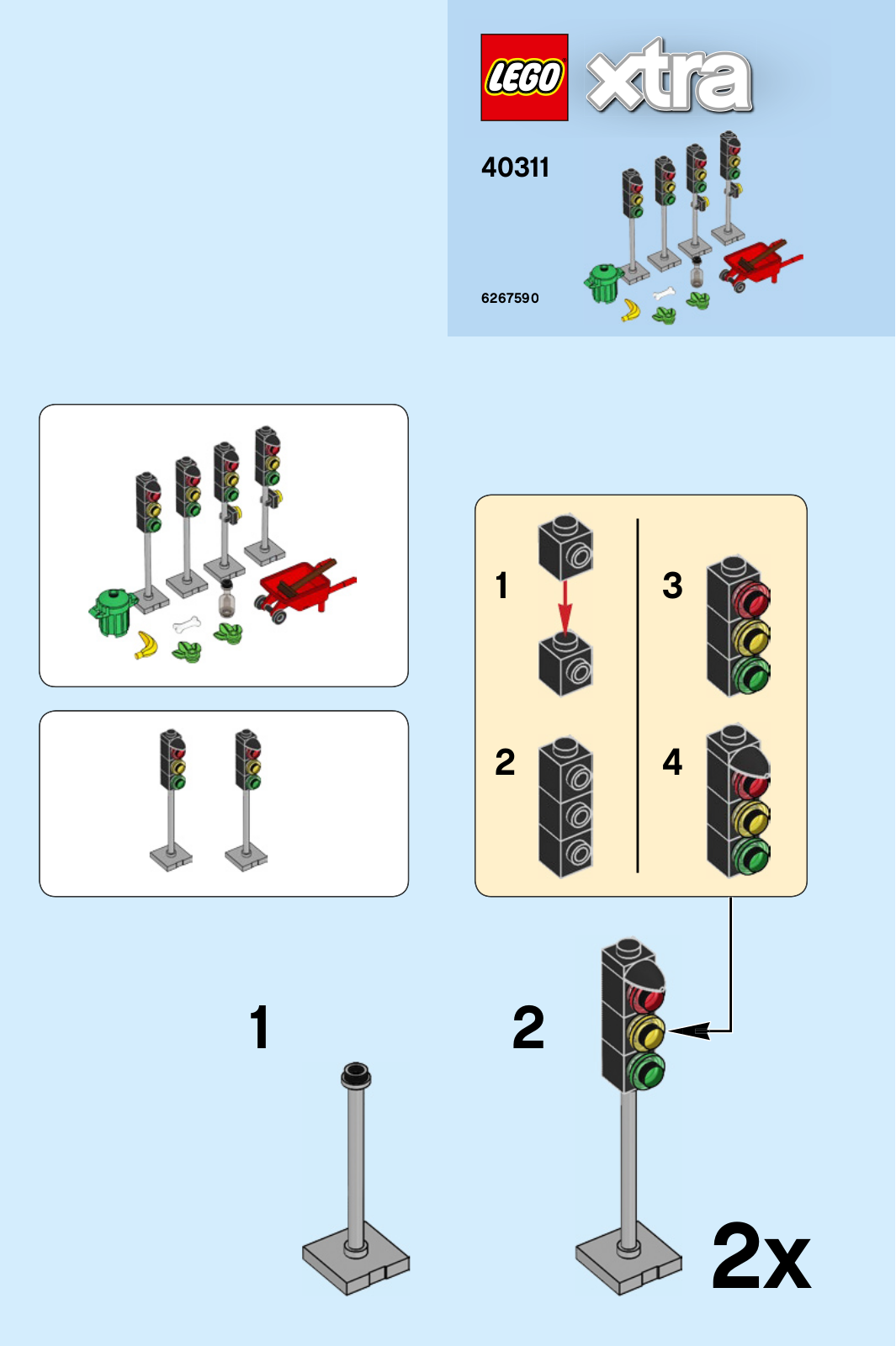 LEGO 40311 Instructions