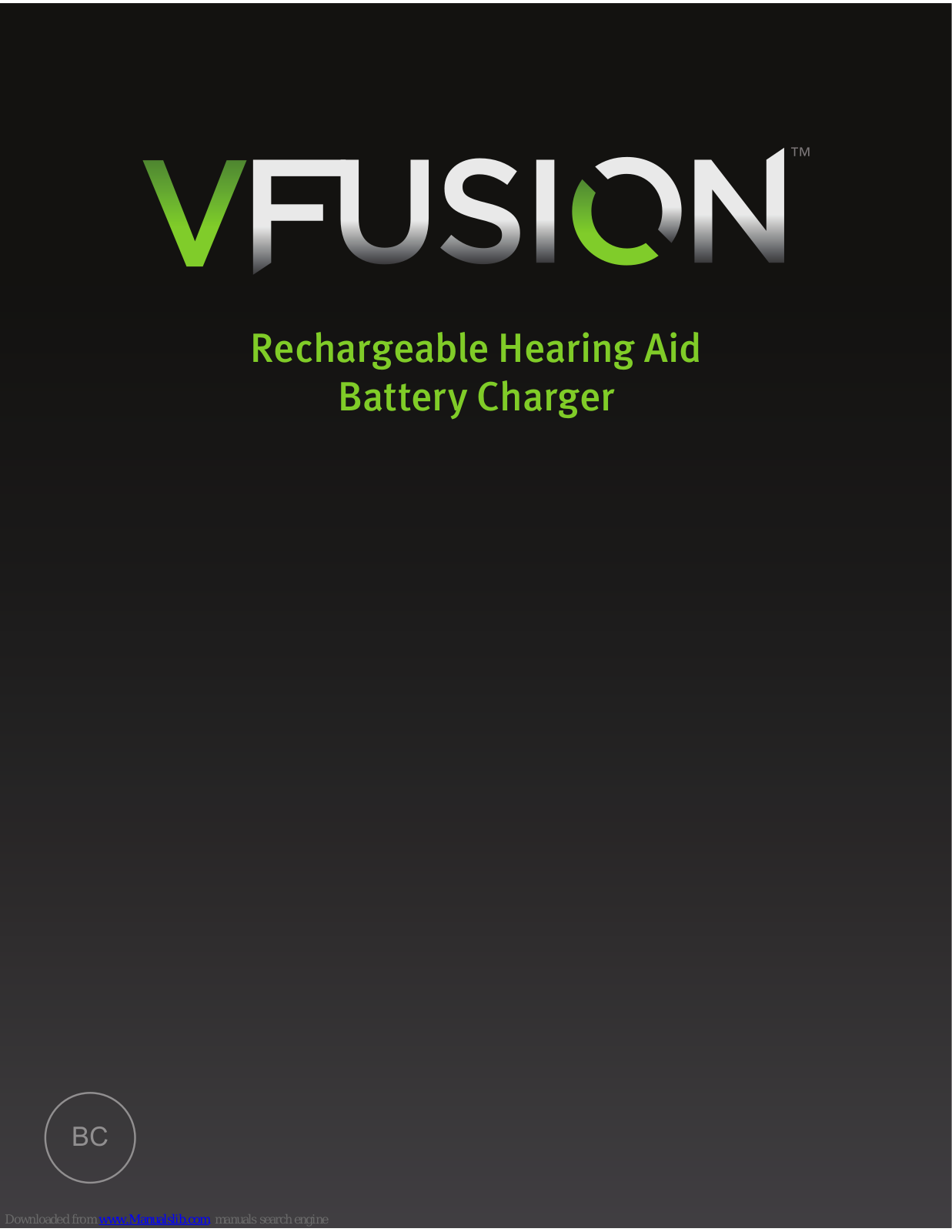 Starkey Hearing Technologies VFusion User Manual