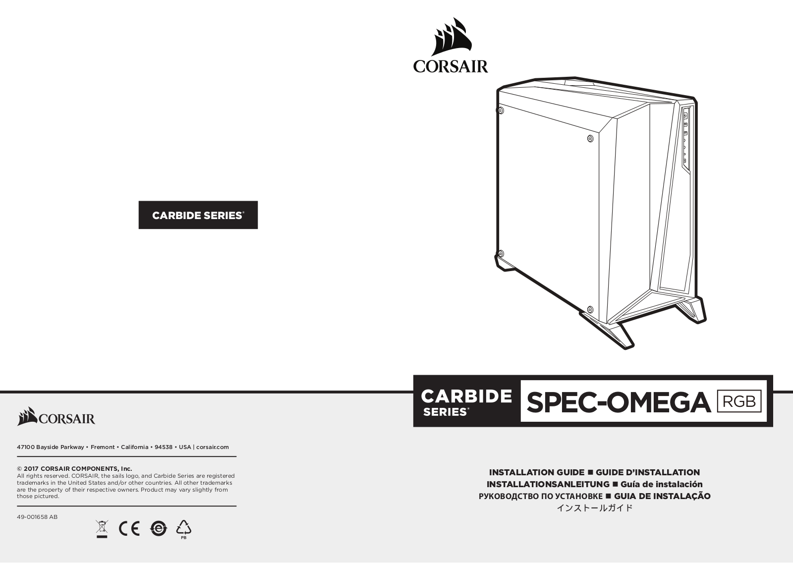 Corsair CC-9011140-WW User Manual