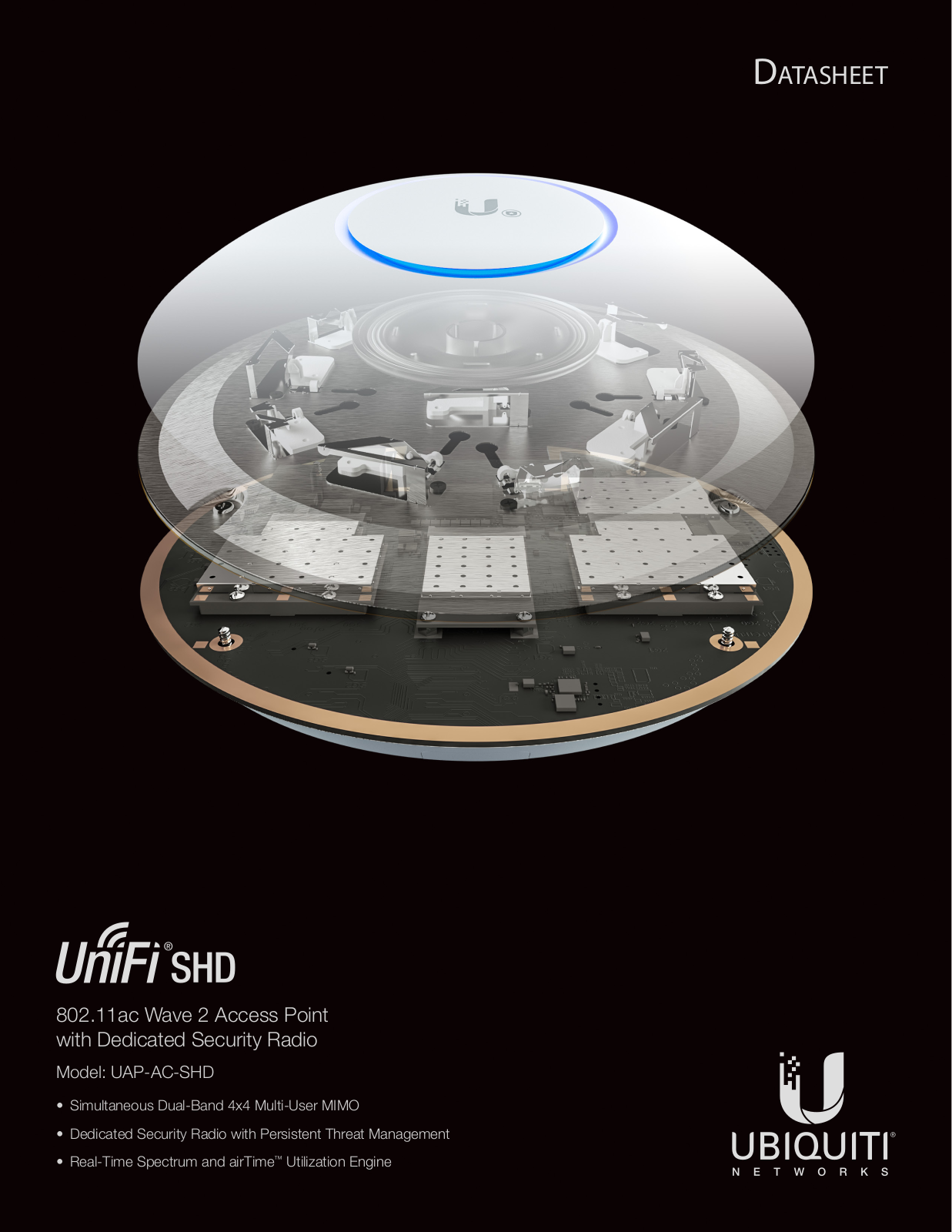 Ubiquiti UAP-AC-SHD-5-US, UAP-AC-SHD-US Specsheet