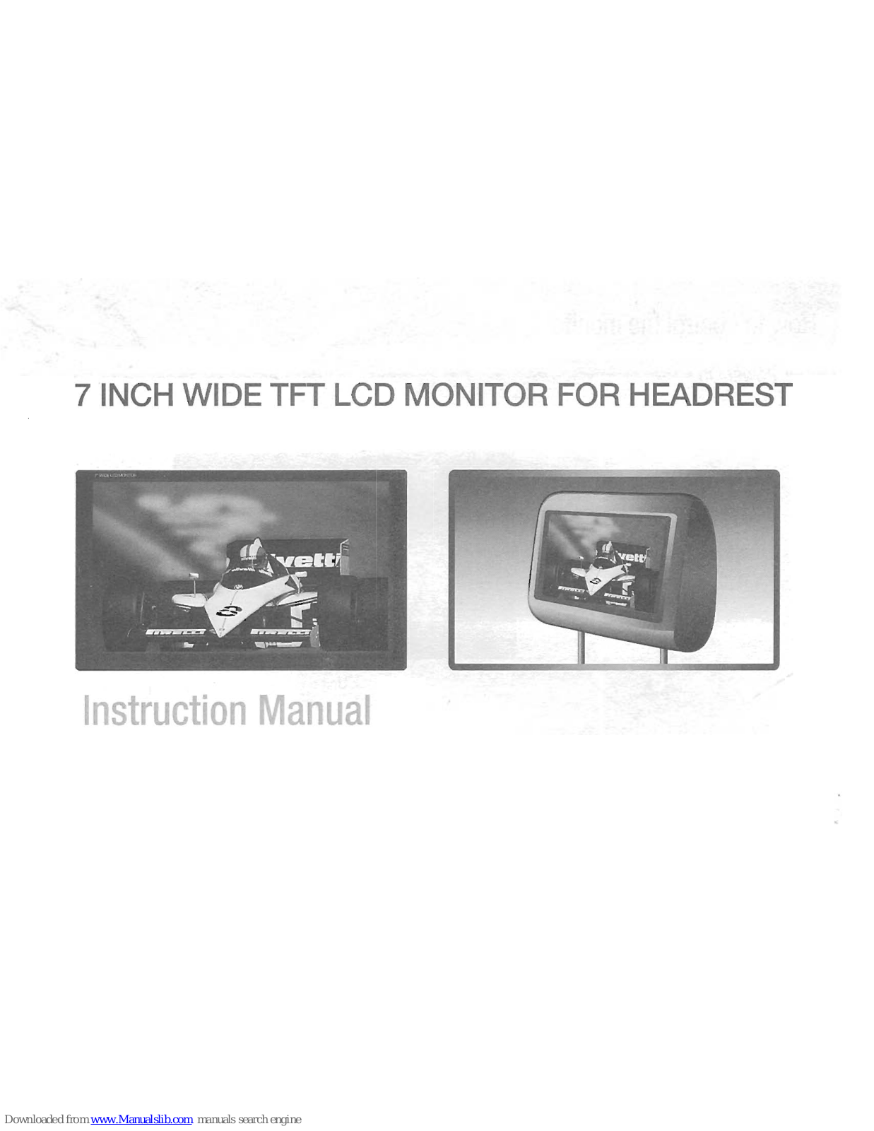 Soundstream VHR-78 Instruction Manual