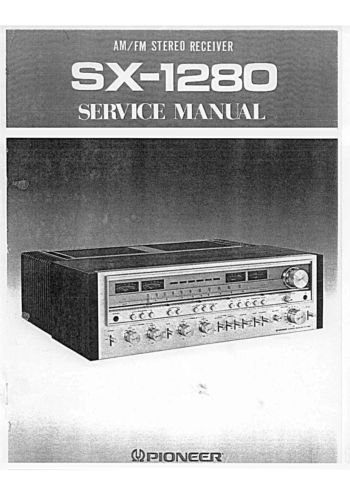 Pioneer SX-1280 Service Manual