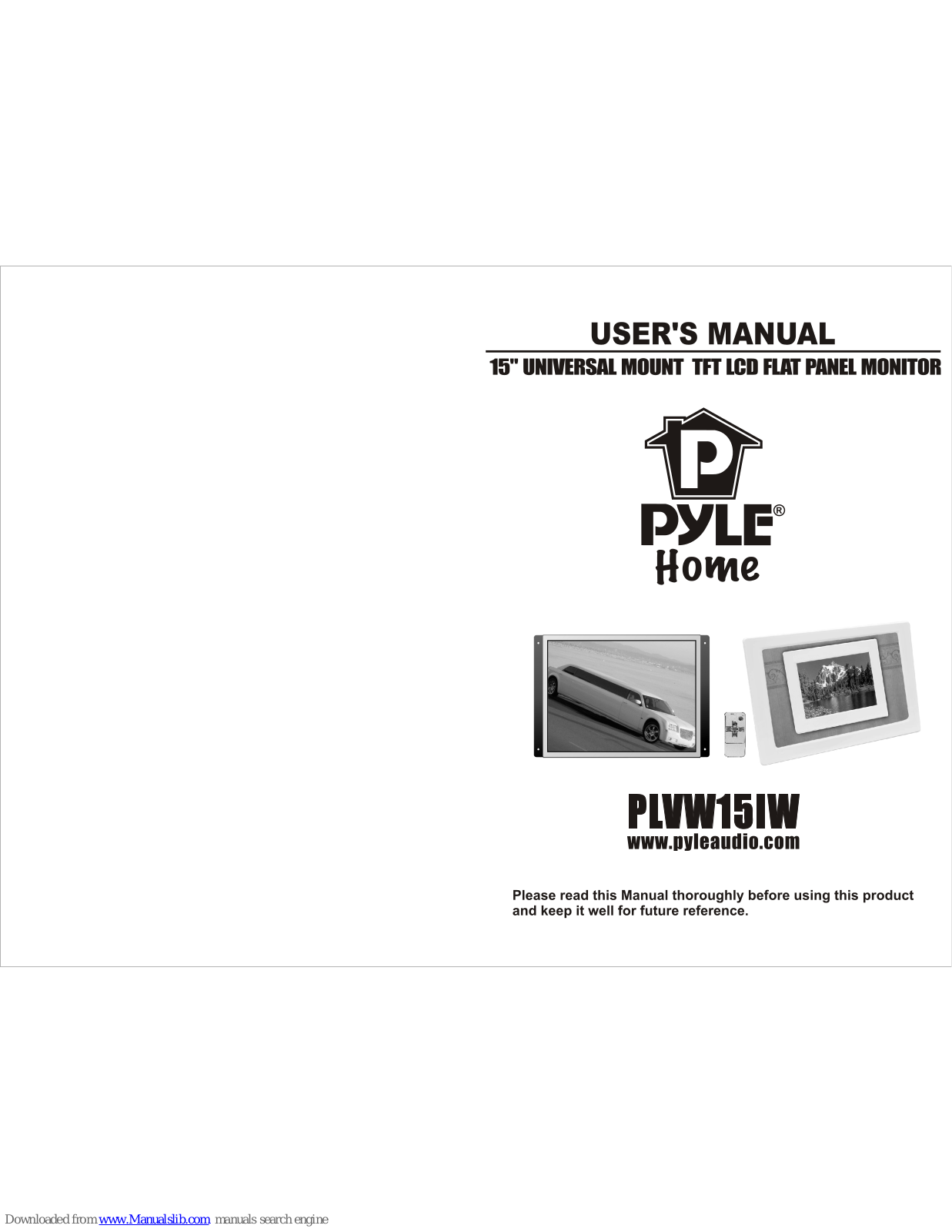 Pyle PLVW15IW User Manual - ManualMachine.com
