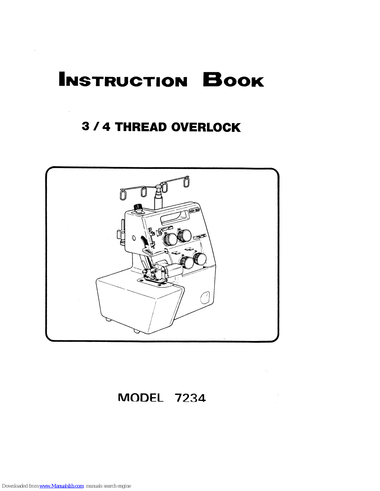 White 7234 Instruction Book - ManualMachine.com