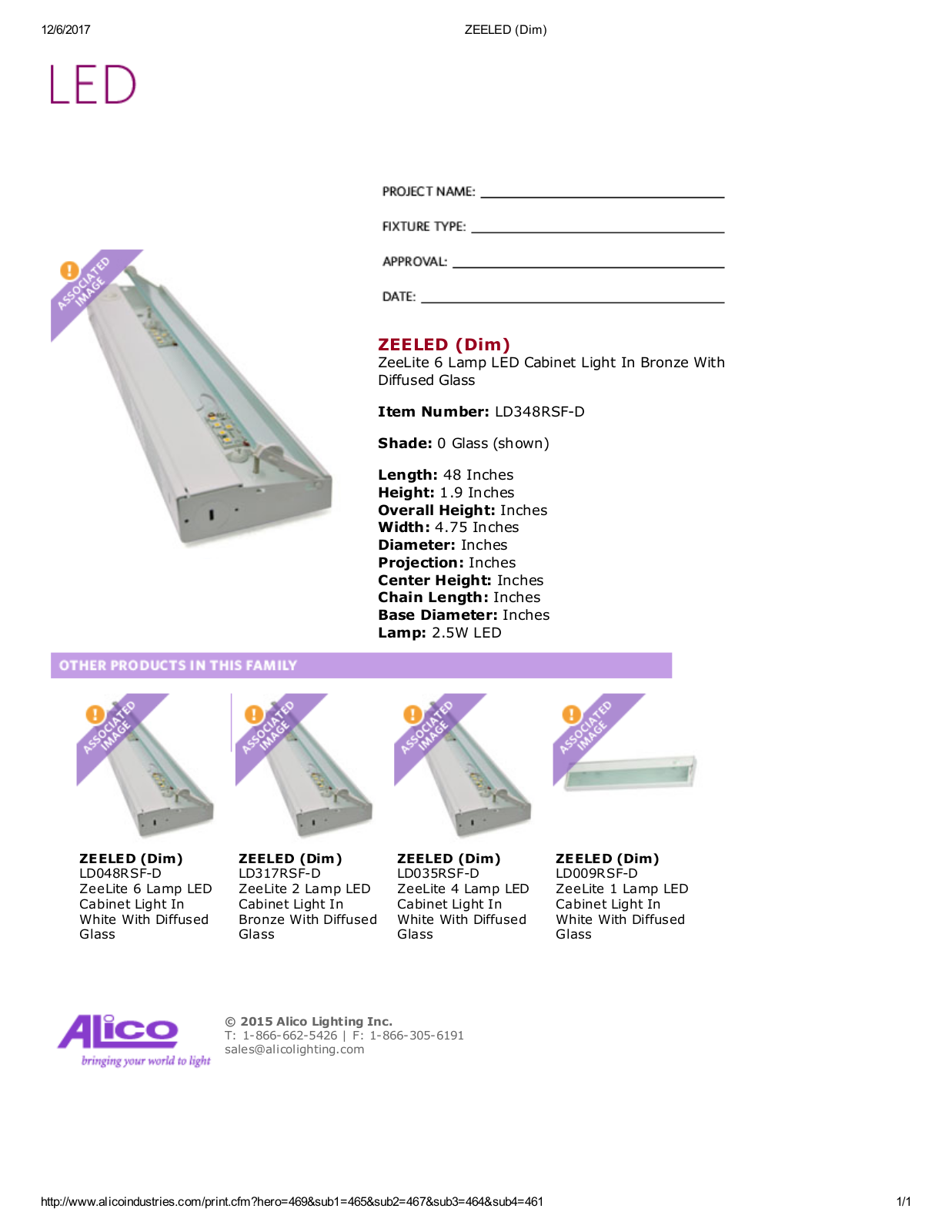 Alico LED2080 Specifications - ManualMachine.com