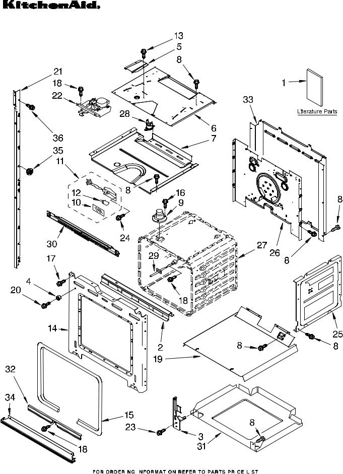 KitchenAid KEBS278SWH00 Parts List