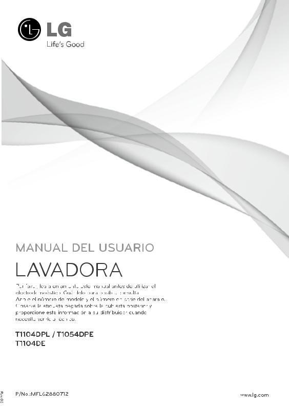 LG T1104DE User Manual
