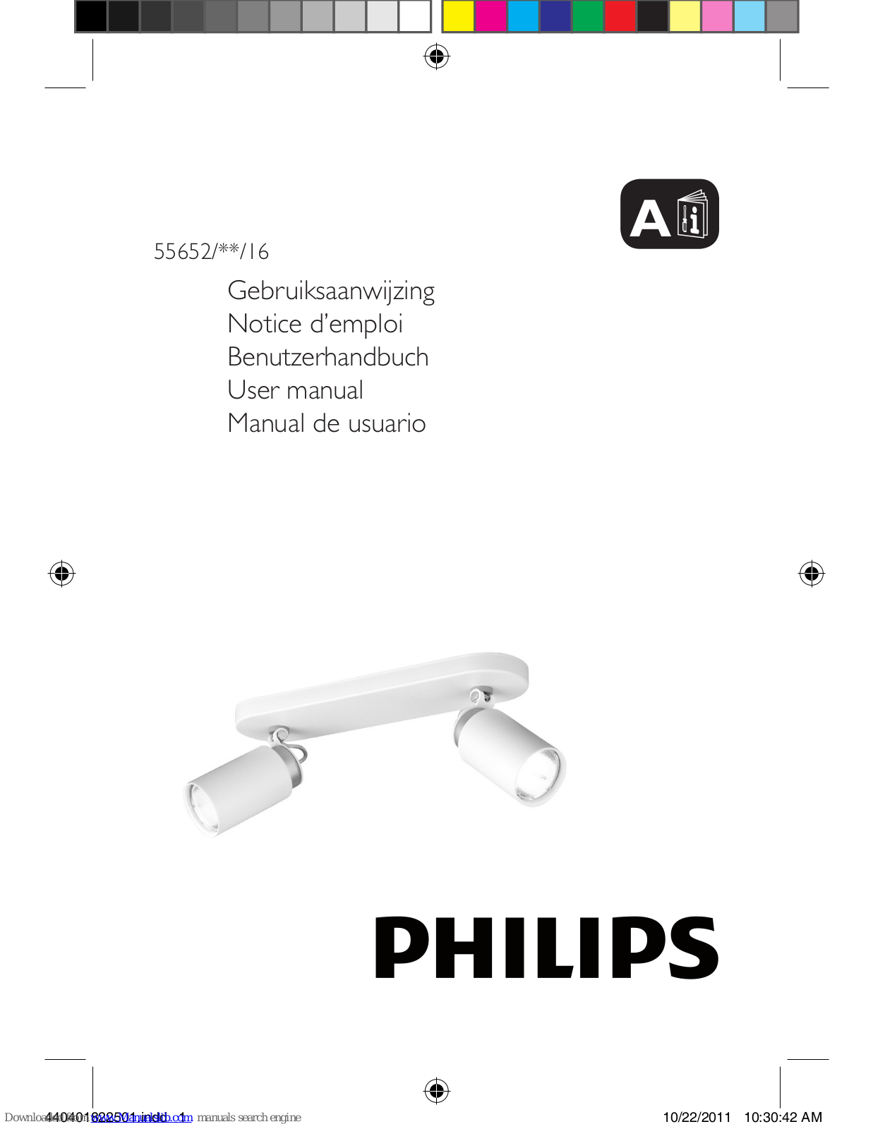 Philips 55652-31-16, 55652-48-16, 55652/**/16 User Manual - ManualMachine.com