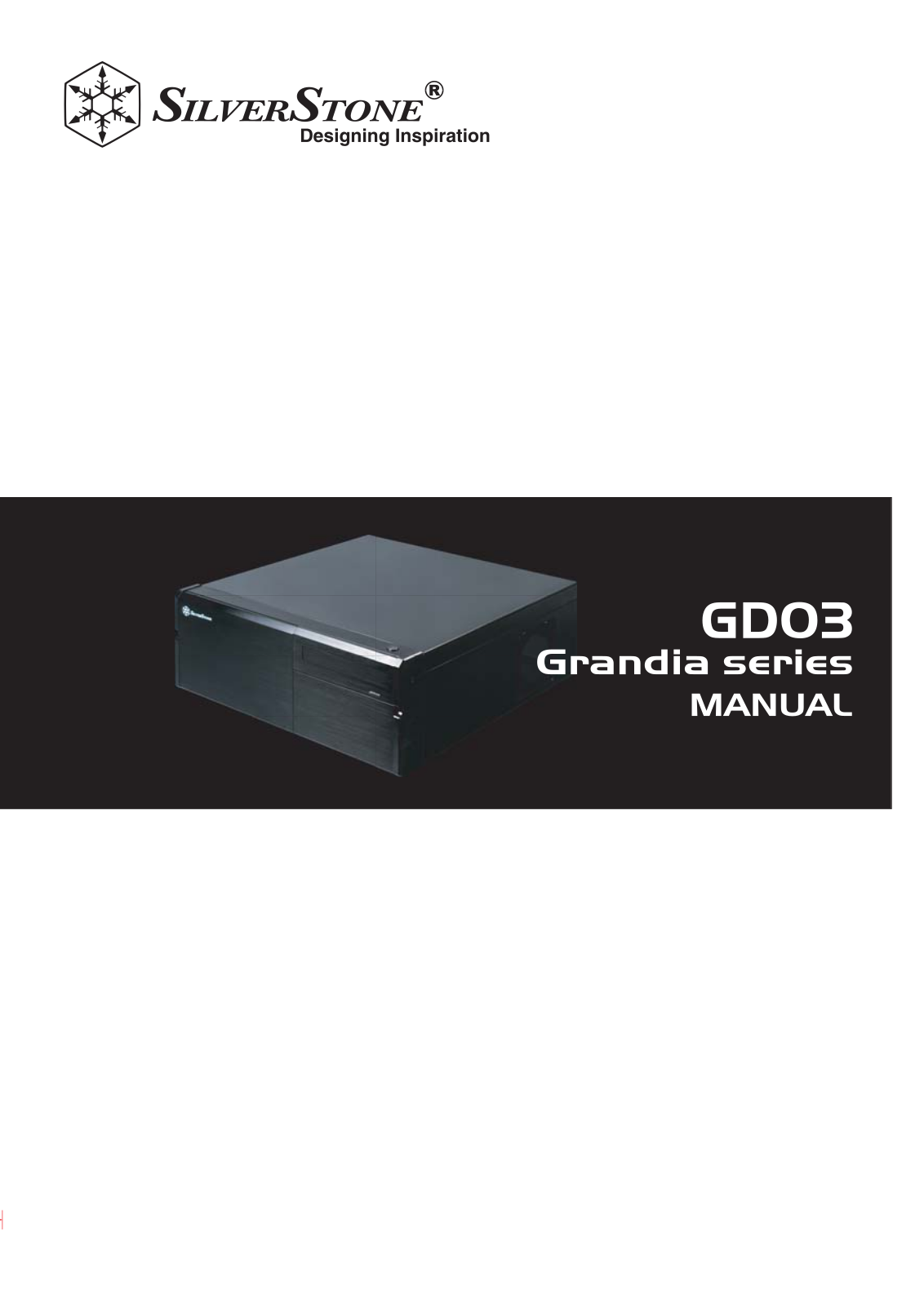 SilverStone GD03 User Manual