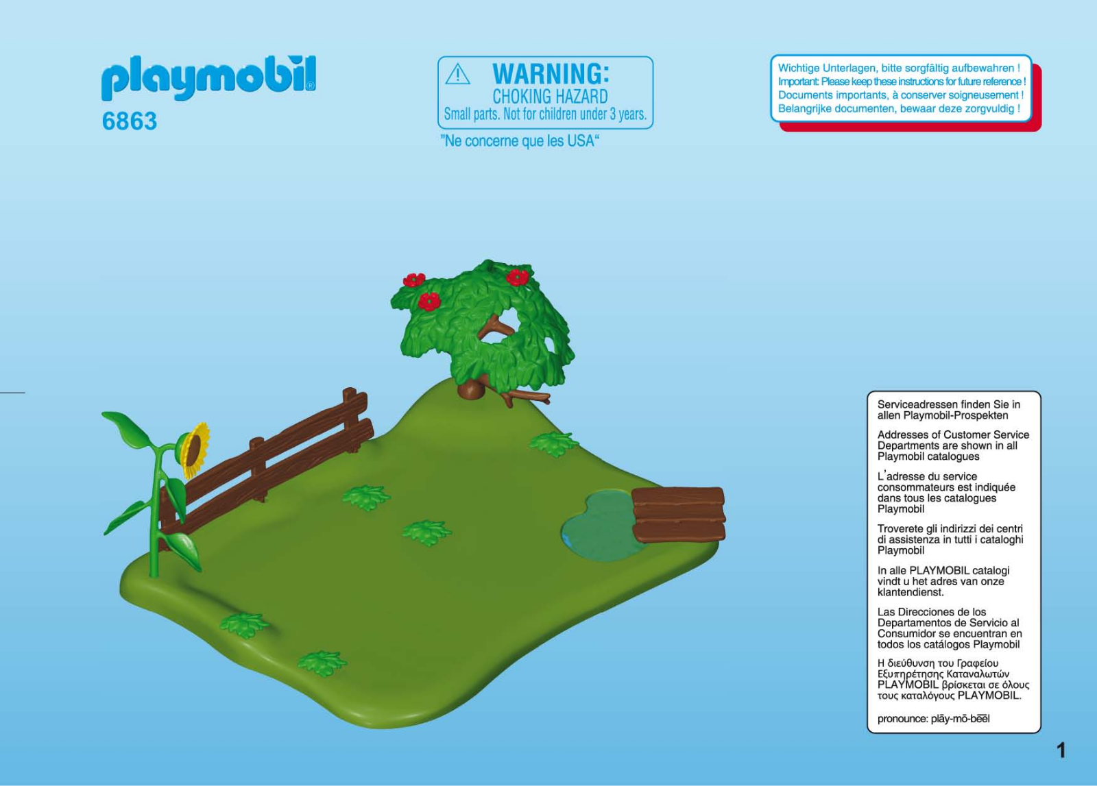 Playmobil 6863 Instructions