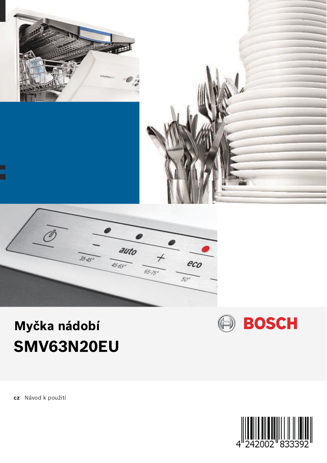 Bosch SMV63N20EU User Manual