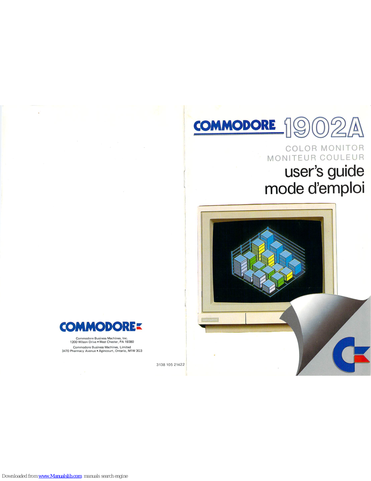 Commodore 1902A User Manual - ManualMachine.com