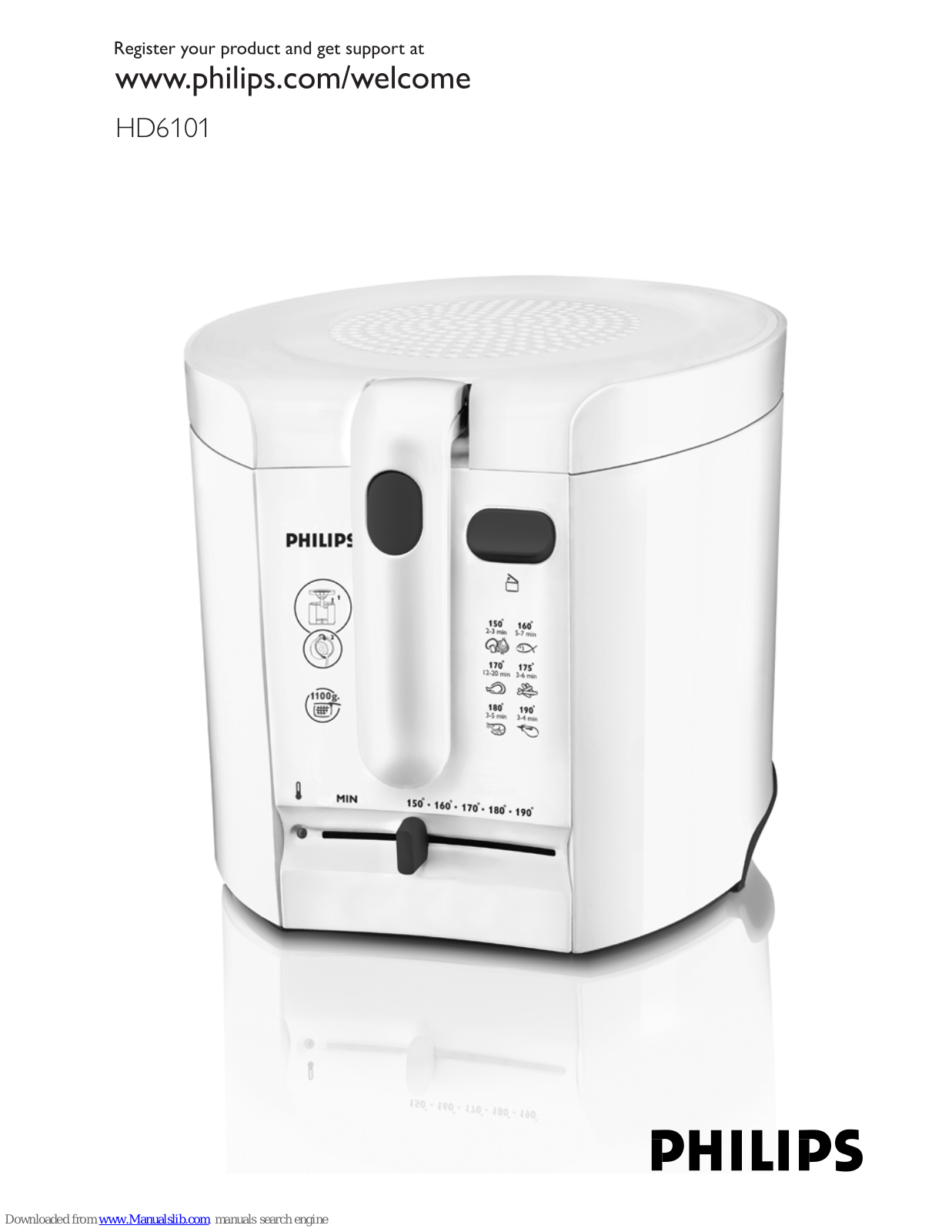 Philips HD6101/40, HD6101/00, HD6101 User Manual - ManualMachine.com