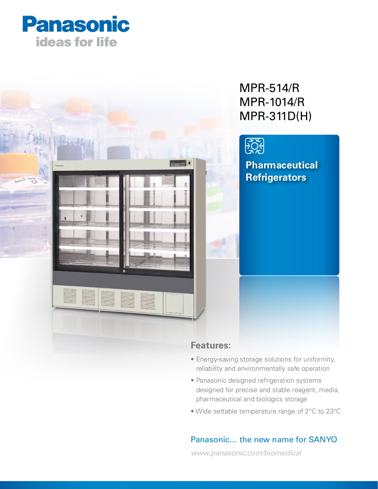 Panasonic MPR-311DH, MPR-1014R, MPR-514R Datasheet