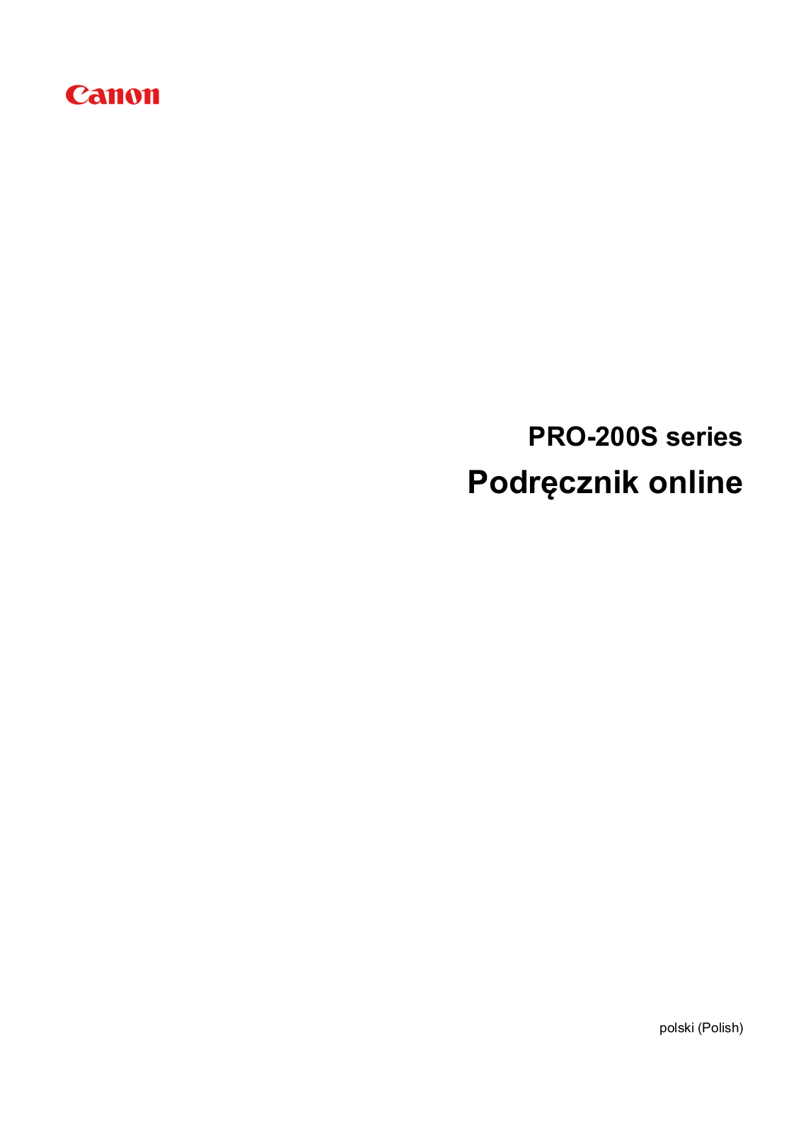 CANON Pixma Pro-200S User guide - ManualMachine.com