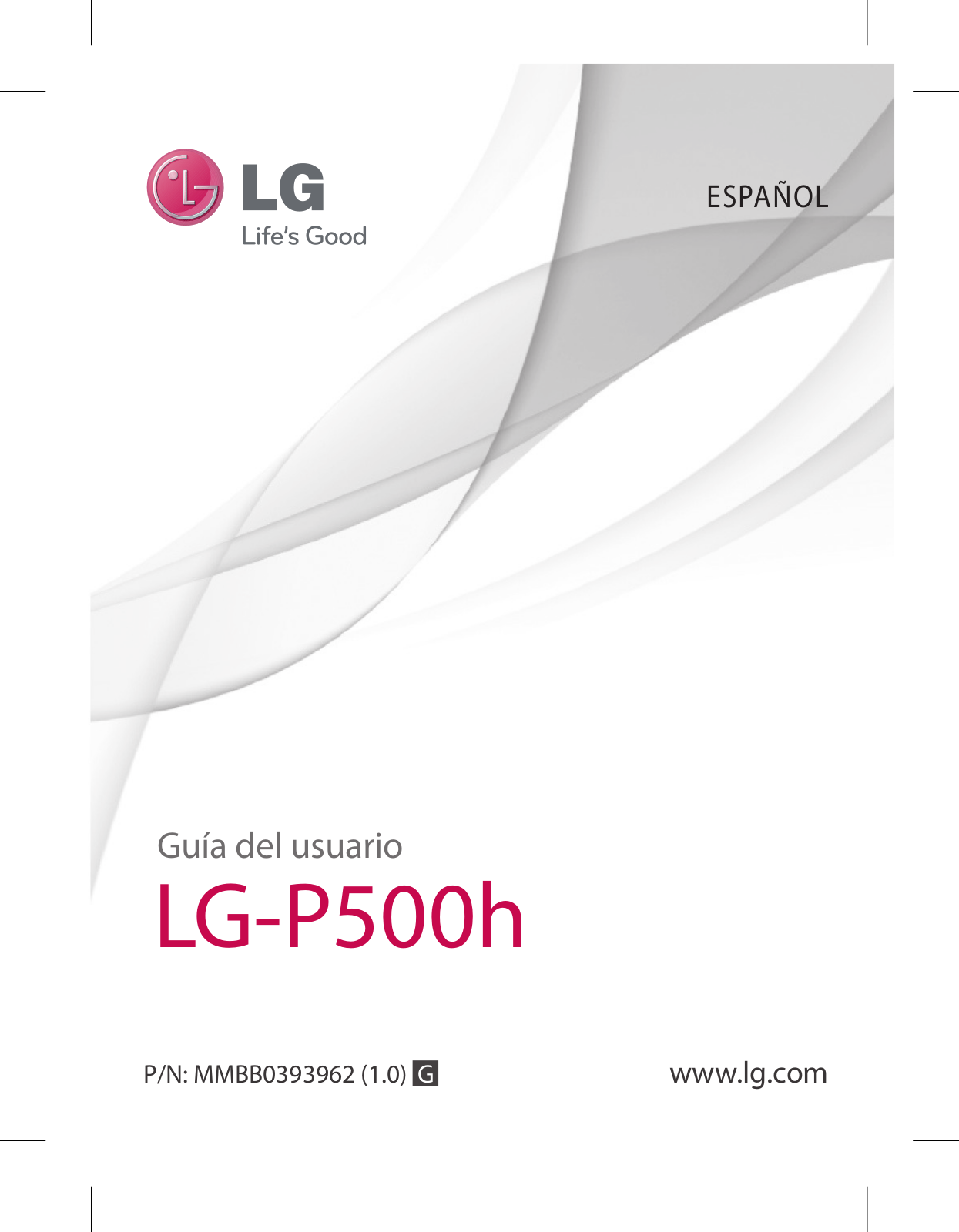LG LGP500H Owner’s Manual