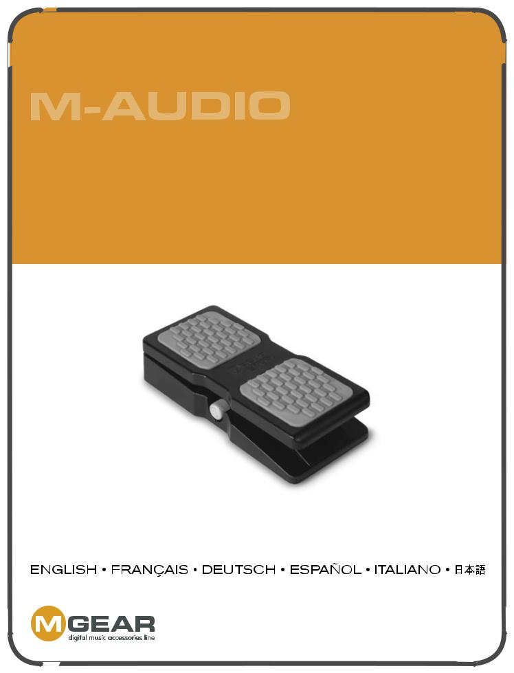M-audio EX-P user guide
