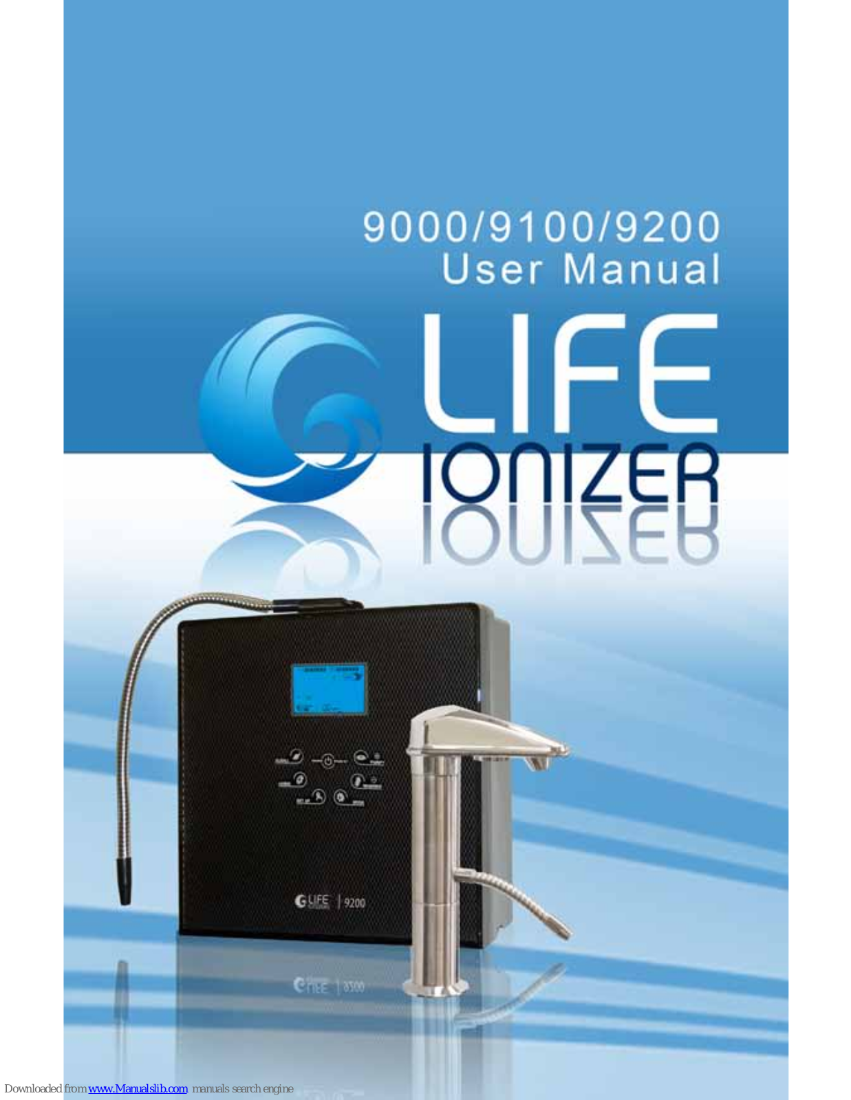 Life Ionizers 9000, 9100, 9200 User Manual