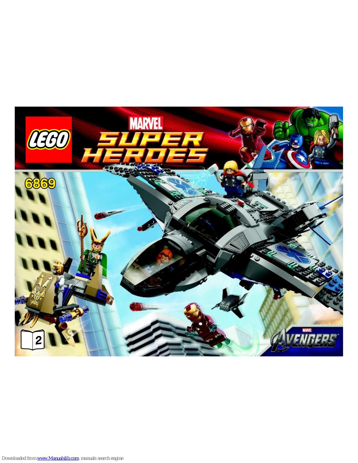 LEGO SUPER HEROES 6869 Building Instructions