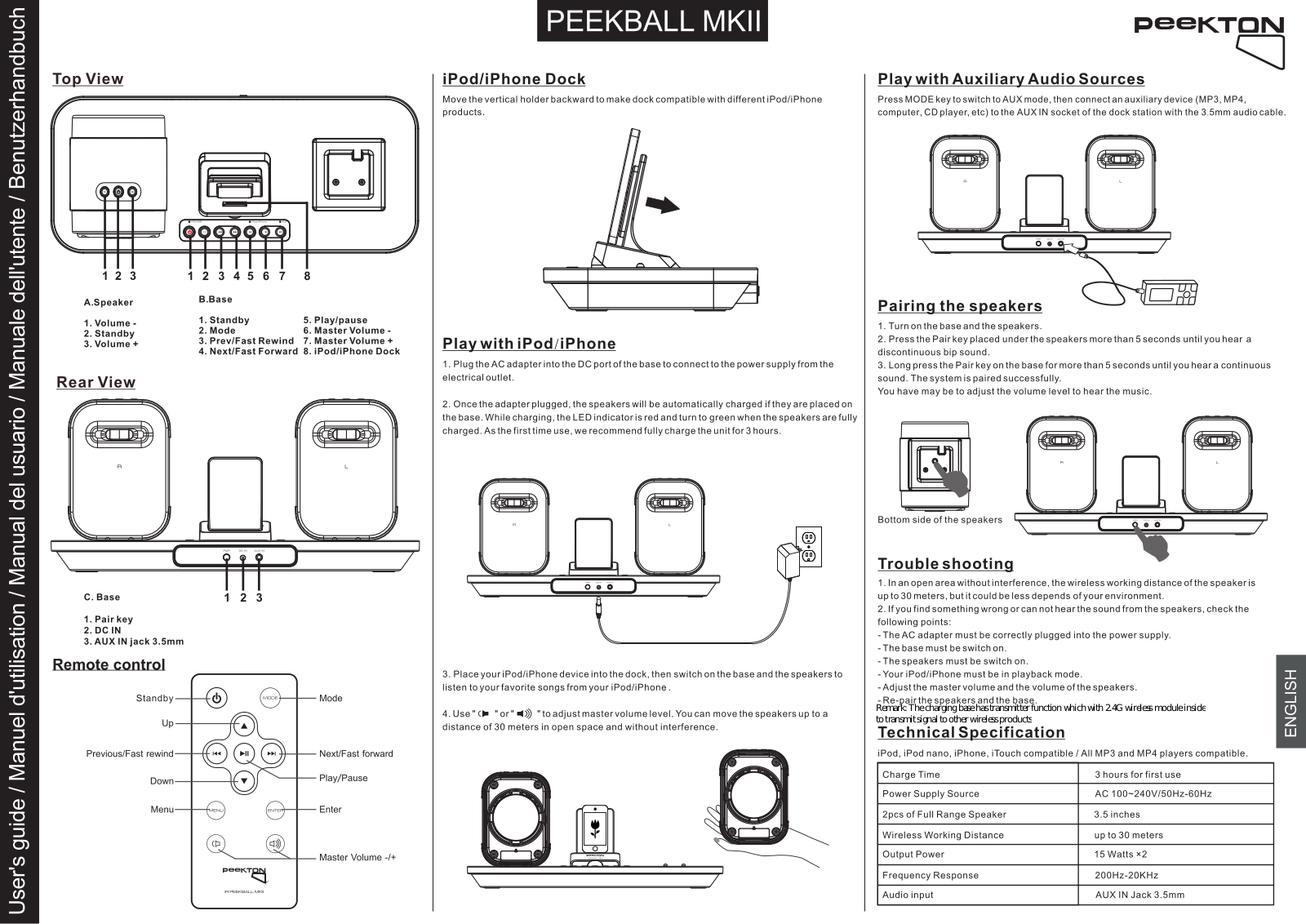 Wonders Technology DS 987B User Manual