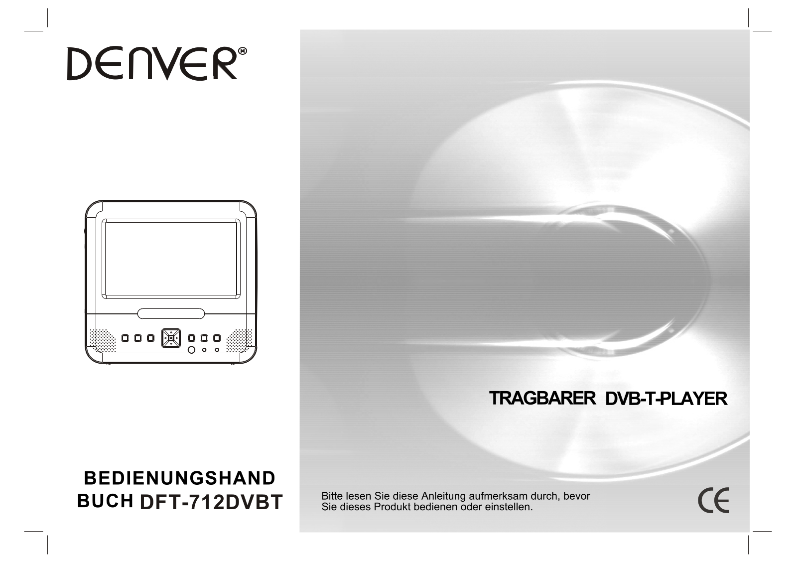 Denver DFT-712DVBT User Manual