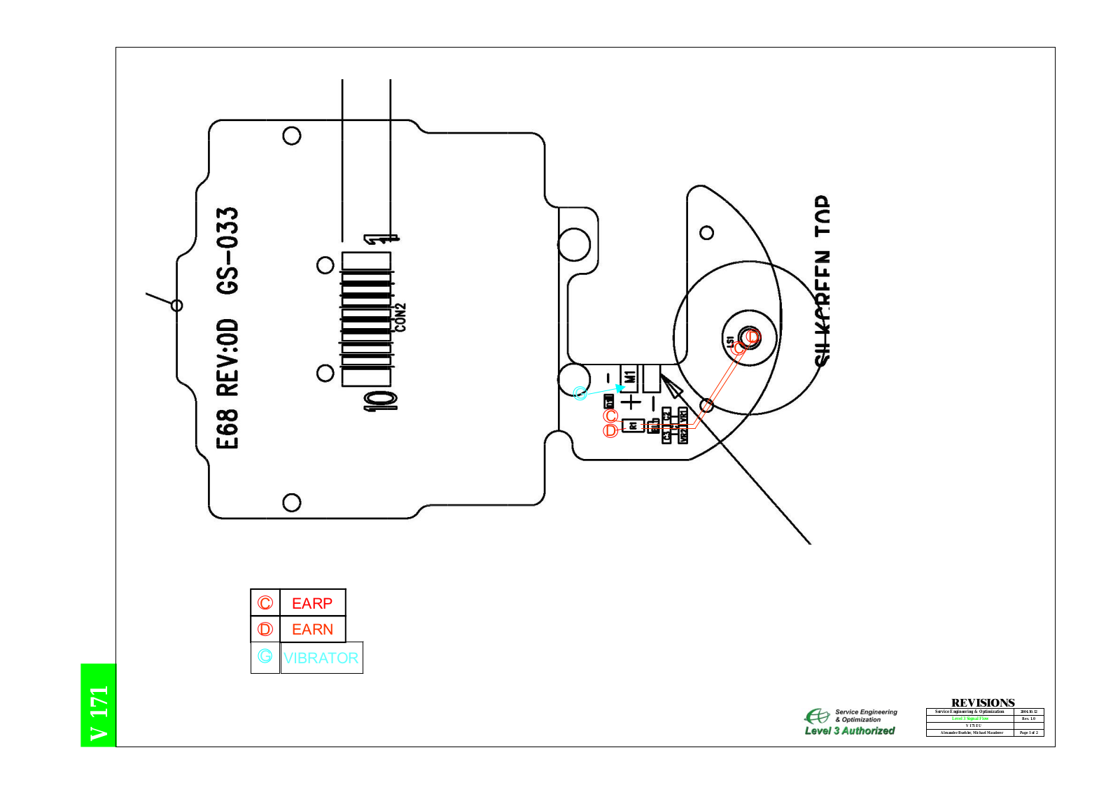 Motorola V170, V171 Service Manual