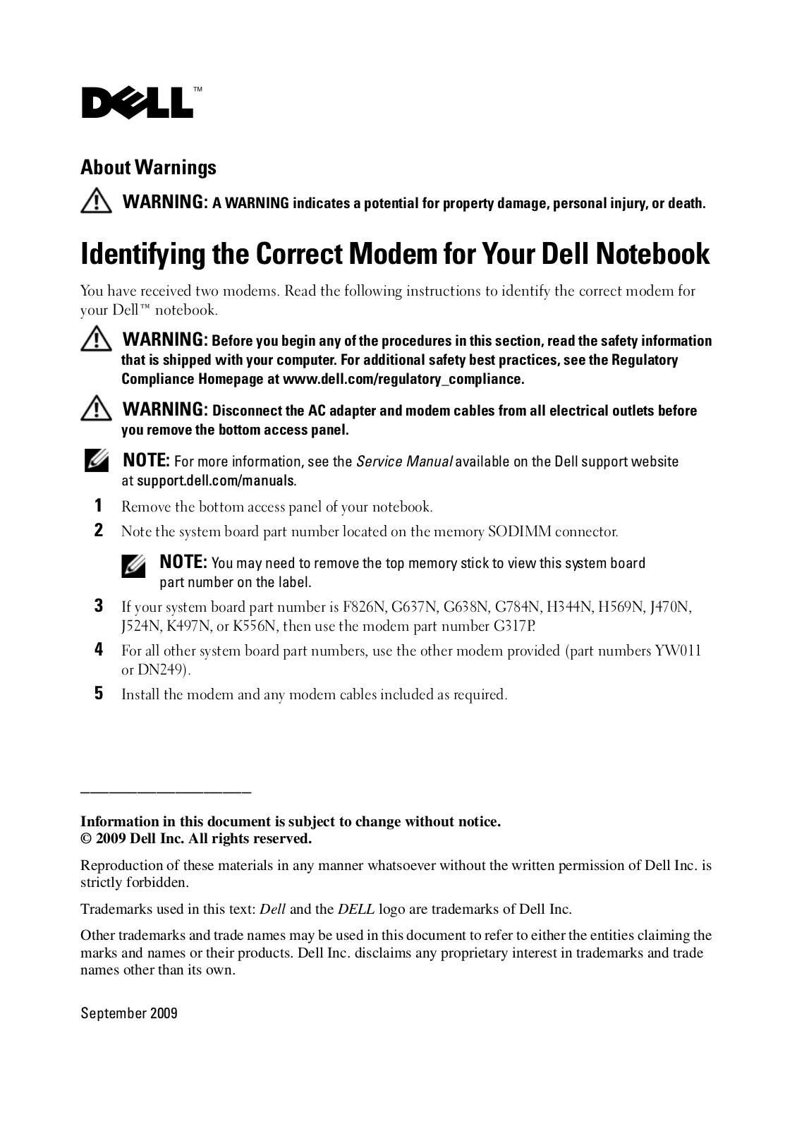 Dell Latitude E6500 Owner's Manual