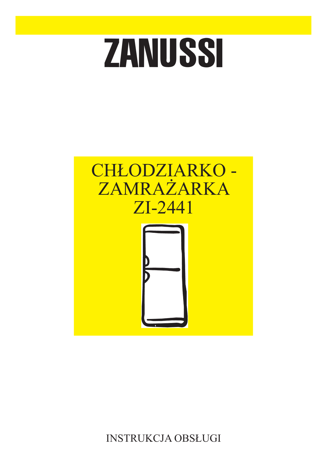 Zanussi ZI2441 User Manual