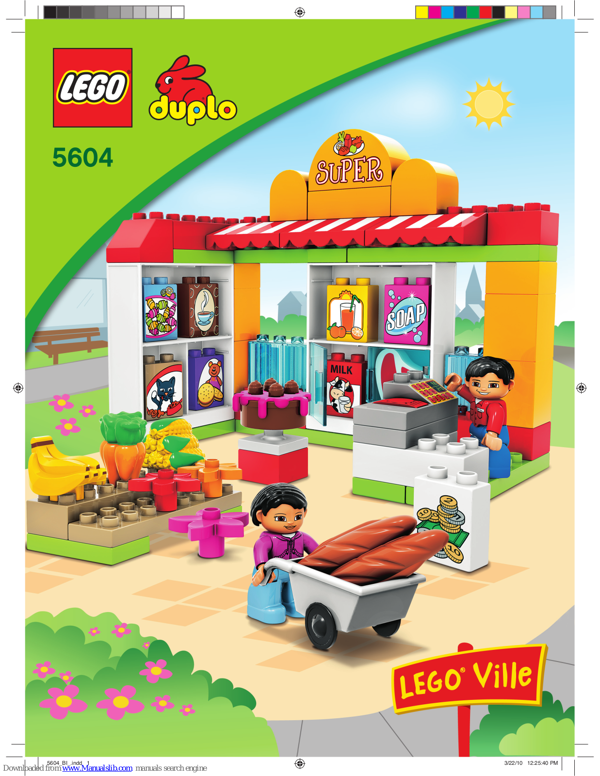 LEGO DUPLO 5604, DUPLO 5608, DUPLO 5601 Building Instructions