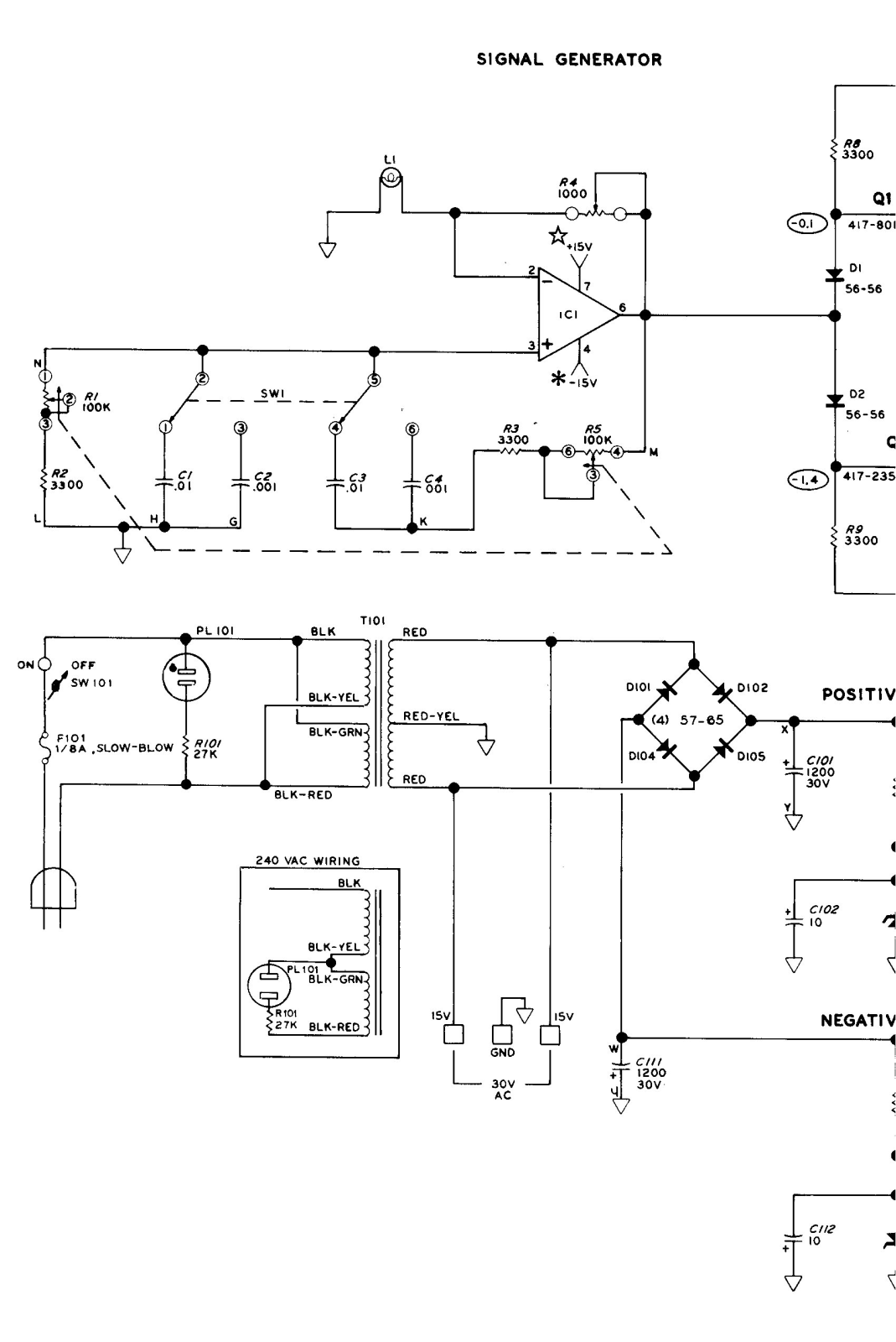 Heathkit ET-3100 Schematic